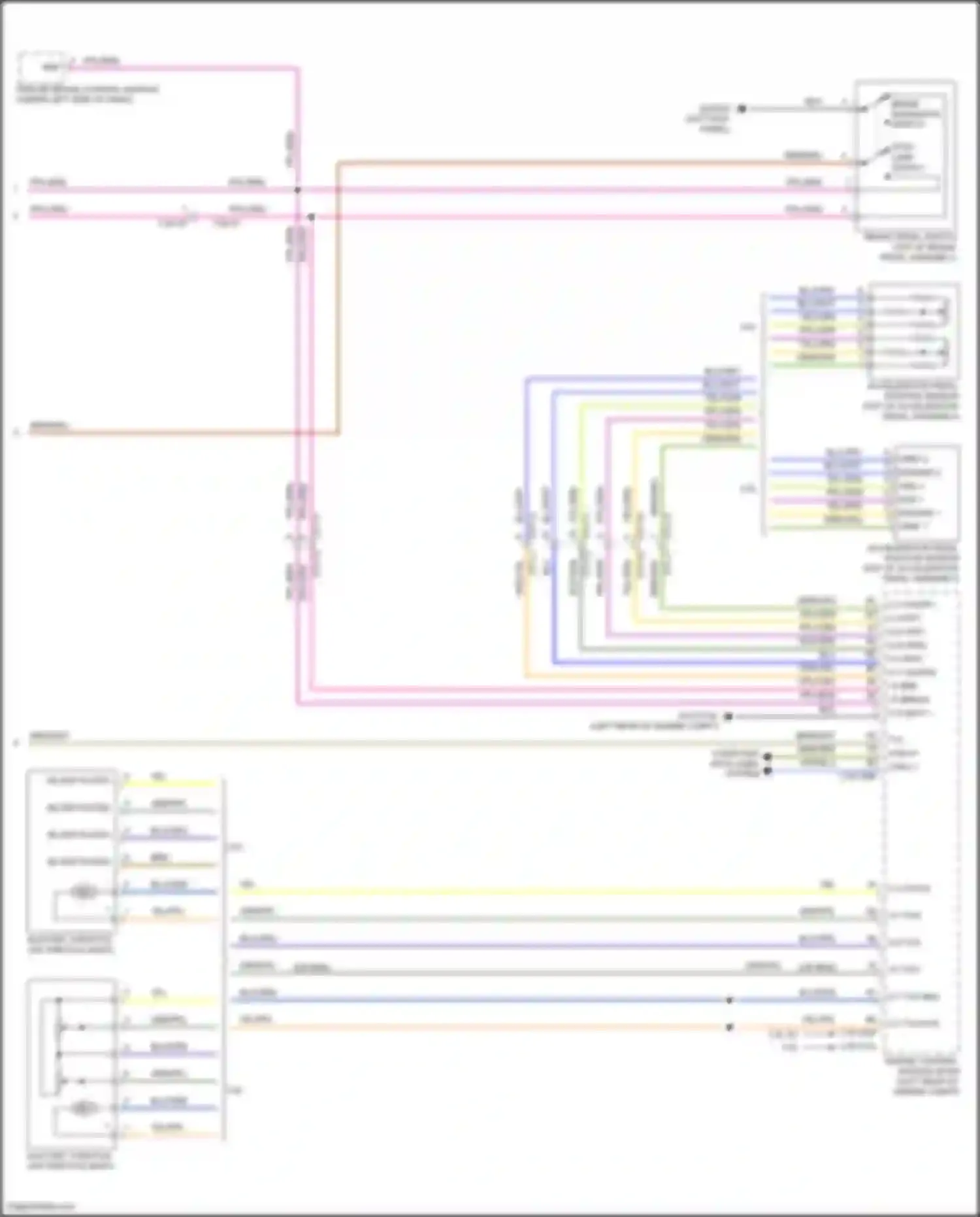 Wiring diagram computer data lines system for Land Rover Range Rover Sport II (2013-2017) (34 of 116)