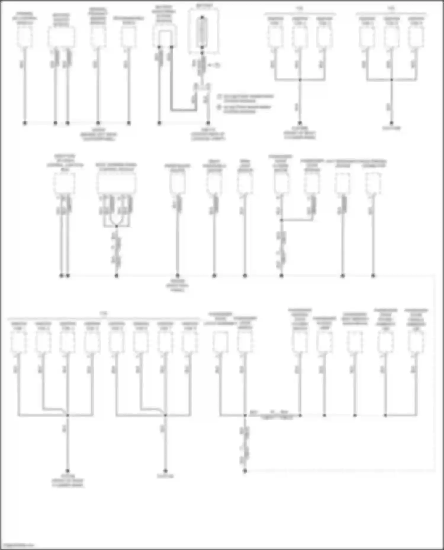 Wiring diagram left windshield heater for Land Rover Range Rover Sport II (2013-2017) (1 of 2)