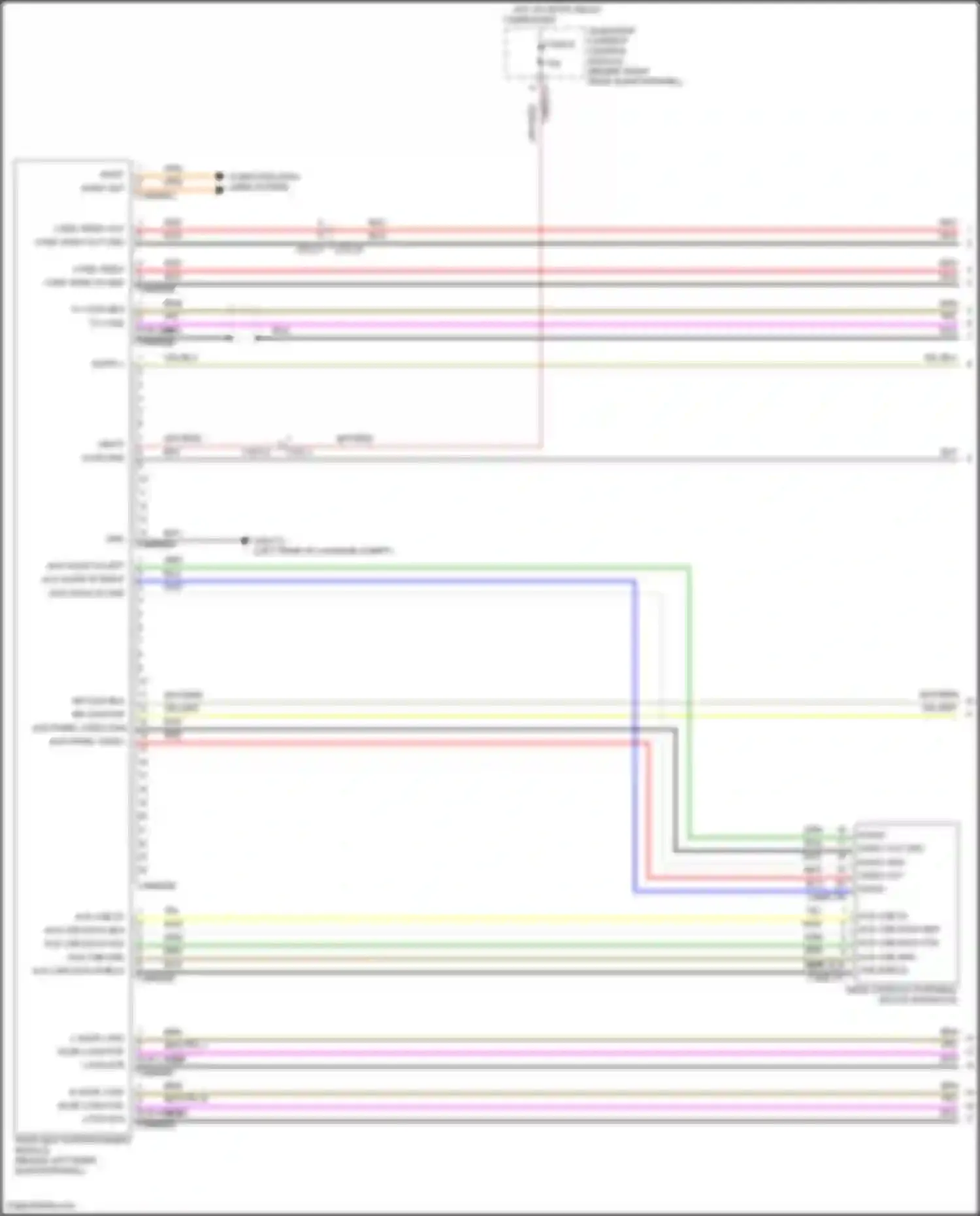 Wiring diagram r hldr lvds neg ppl r hldr lvds pos scr r hldr lvds scr for Land Rover Range Rover Sport II (2013-2017) (1 of 1)