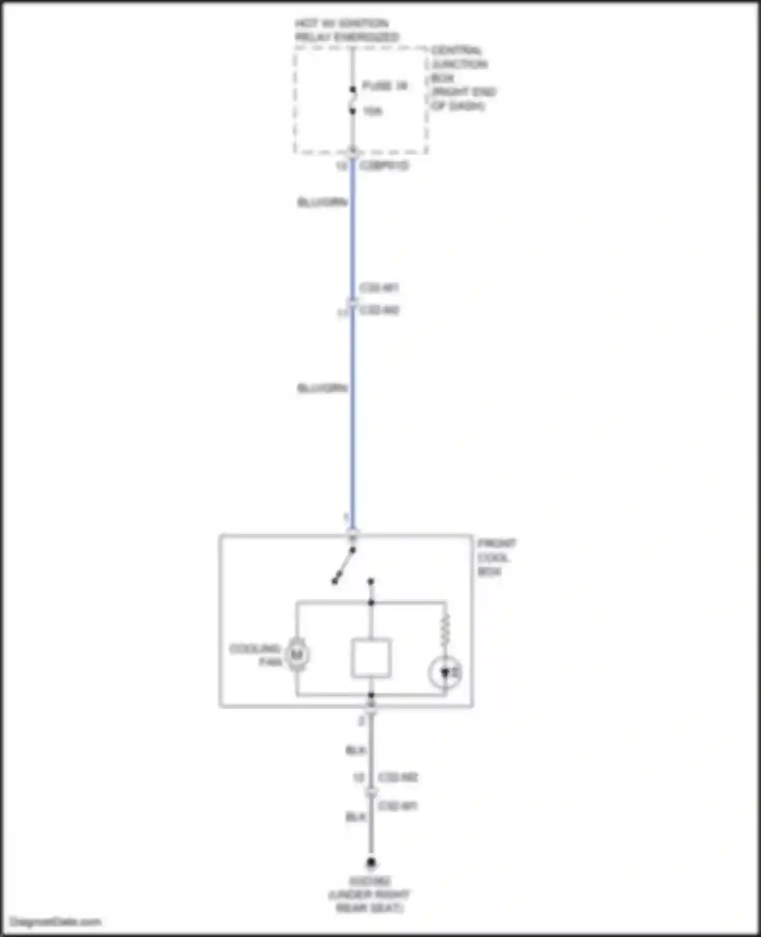 Wiring diagram right end of dash) for Land Rover Range Rover Sport II (2013-2017) (2 of 66)