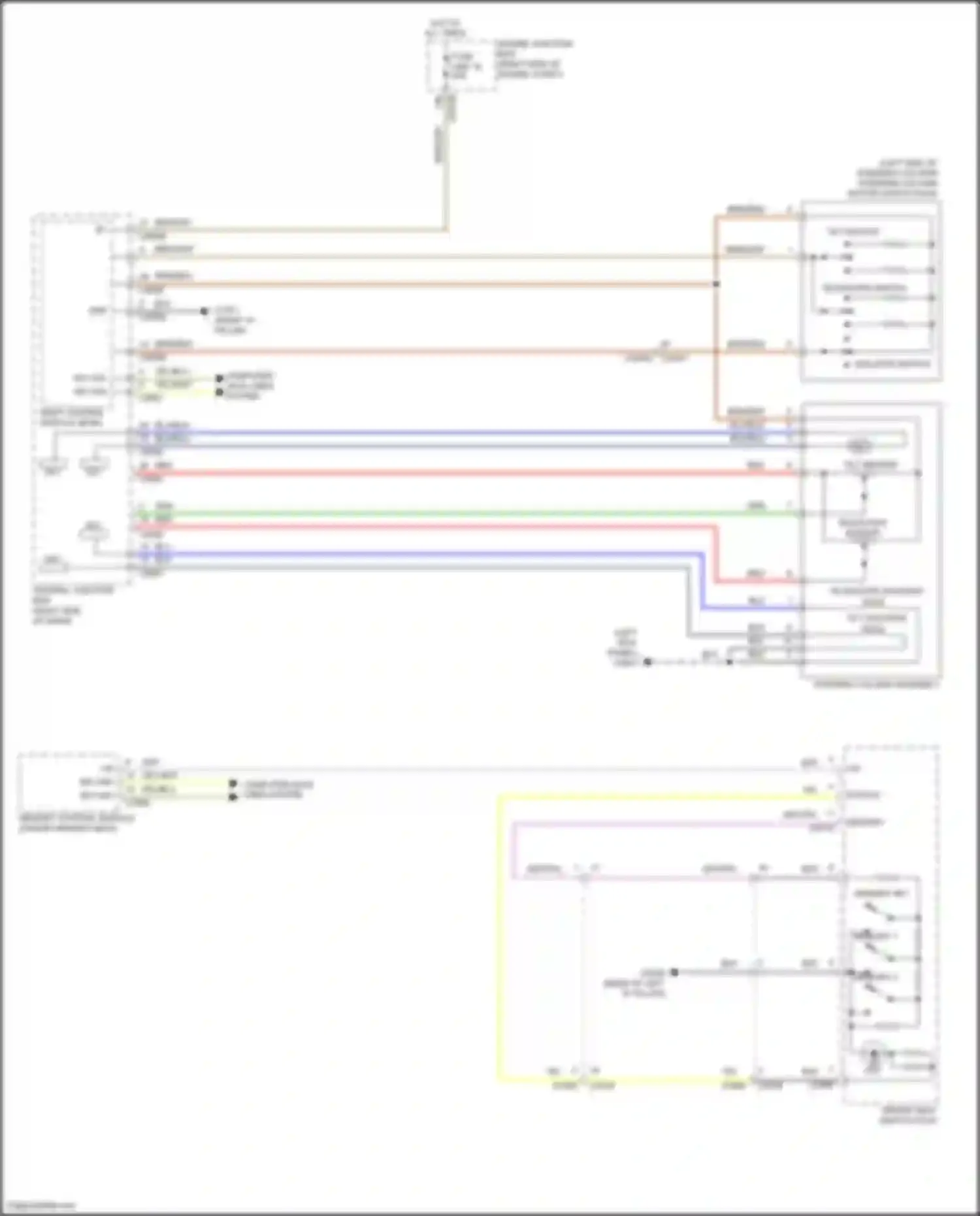 Range Rover Sport Land Rover L320 (2009-2013): Steering column memory circuit