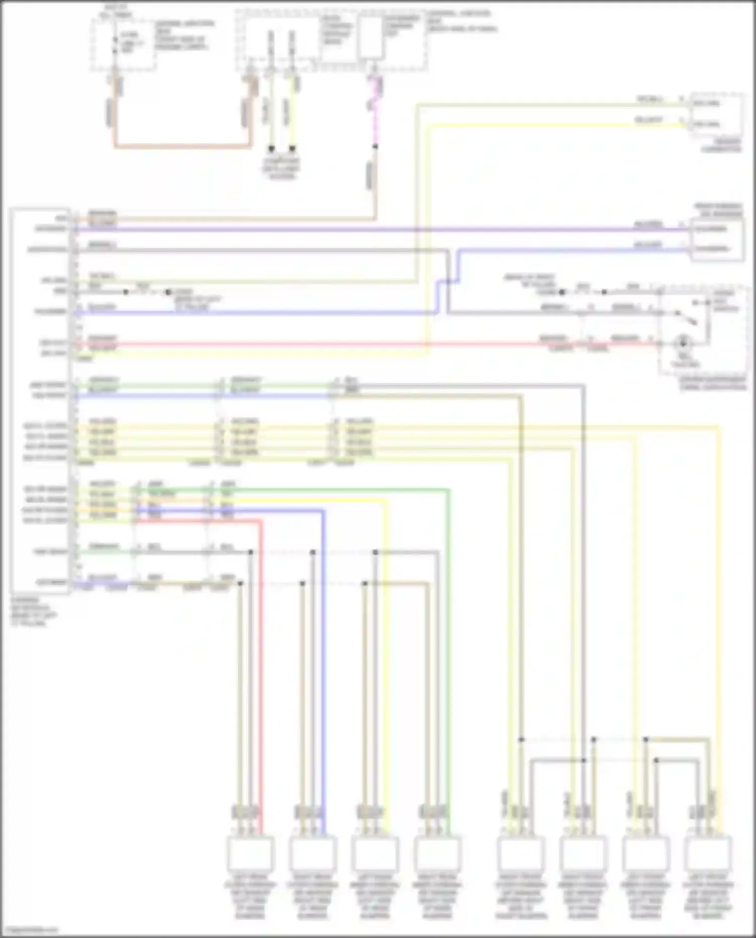 Range Rover Sport Land Rover L320 (2009-2013): Parking assistant circuit