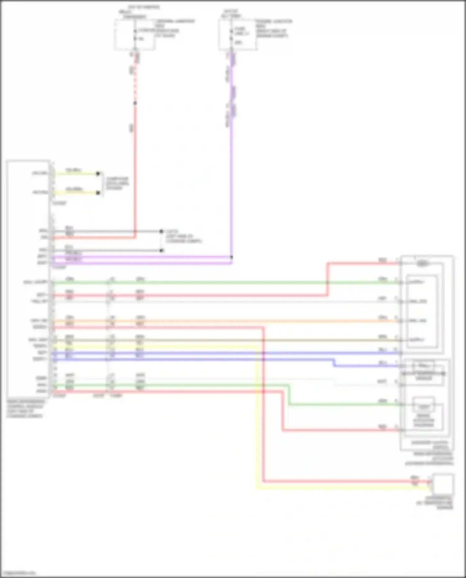 Range Rover Sport Land Rover L320 (2009-2013): Rear differential lock circuit