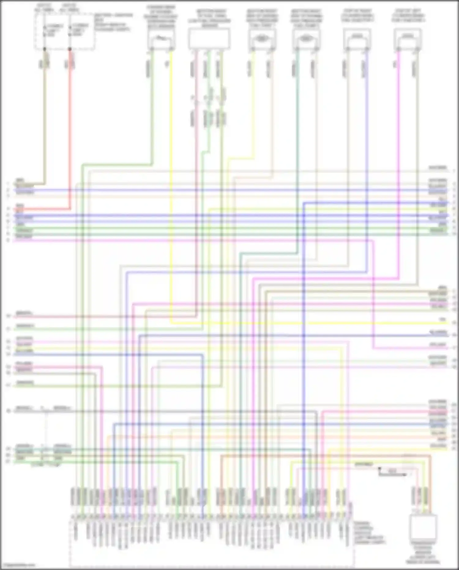 Range Rover Sport Land Rover L494 (2013-2017): Wiring diagram engine performance 5.0l sc (6 of 9)