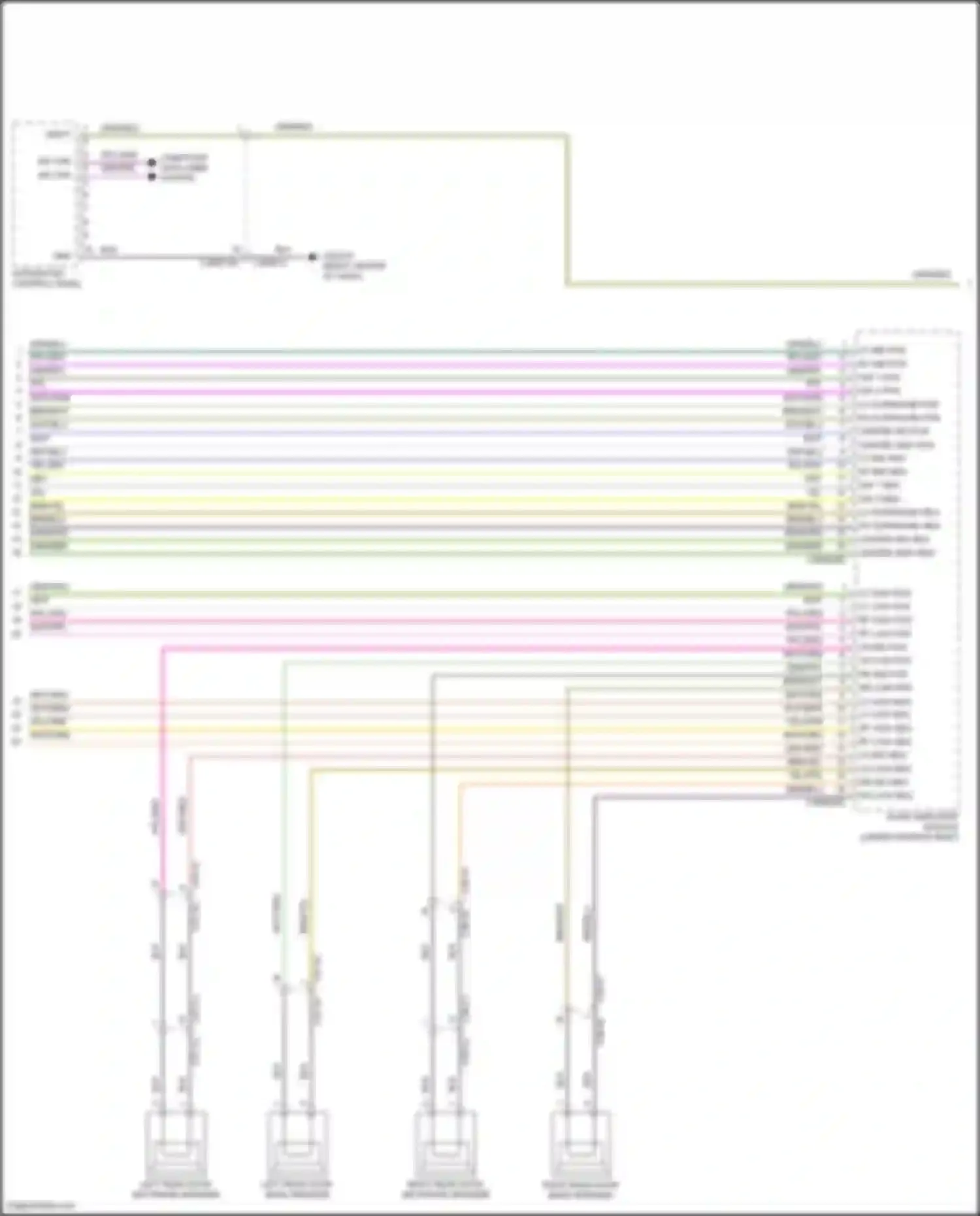Wiring diagram computer data lines system for Land Rover Range Rover Sport L494 (2013-2017) (84 of 116)