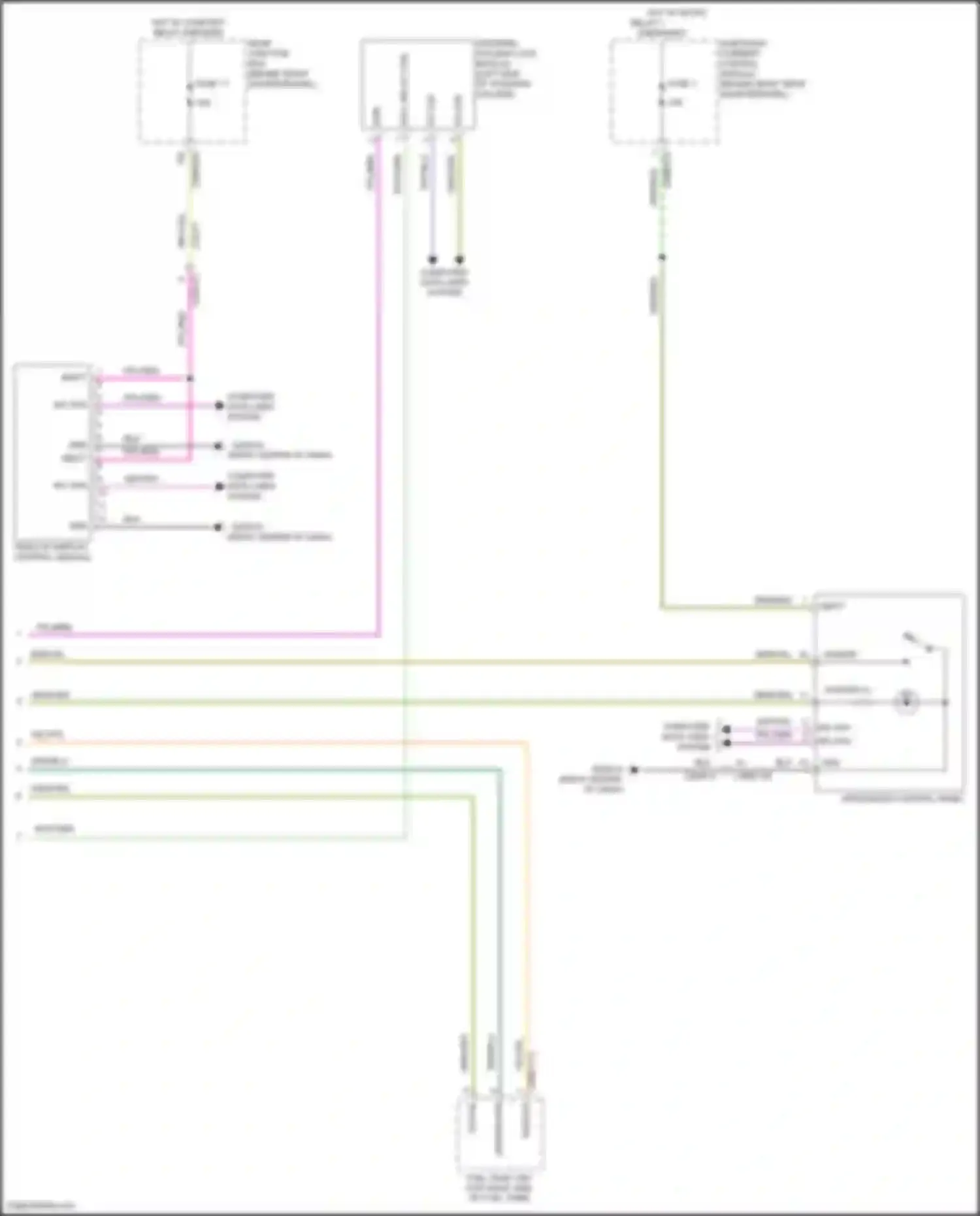 Wiring diagram computer data lines system for Land Rover Range Rover Sport L494 (2013-2017) (101 of 116)