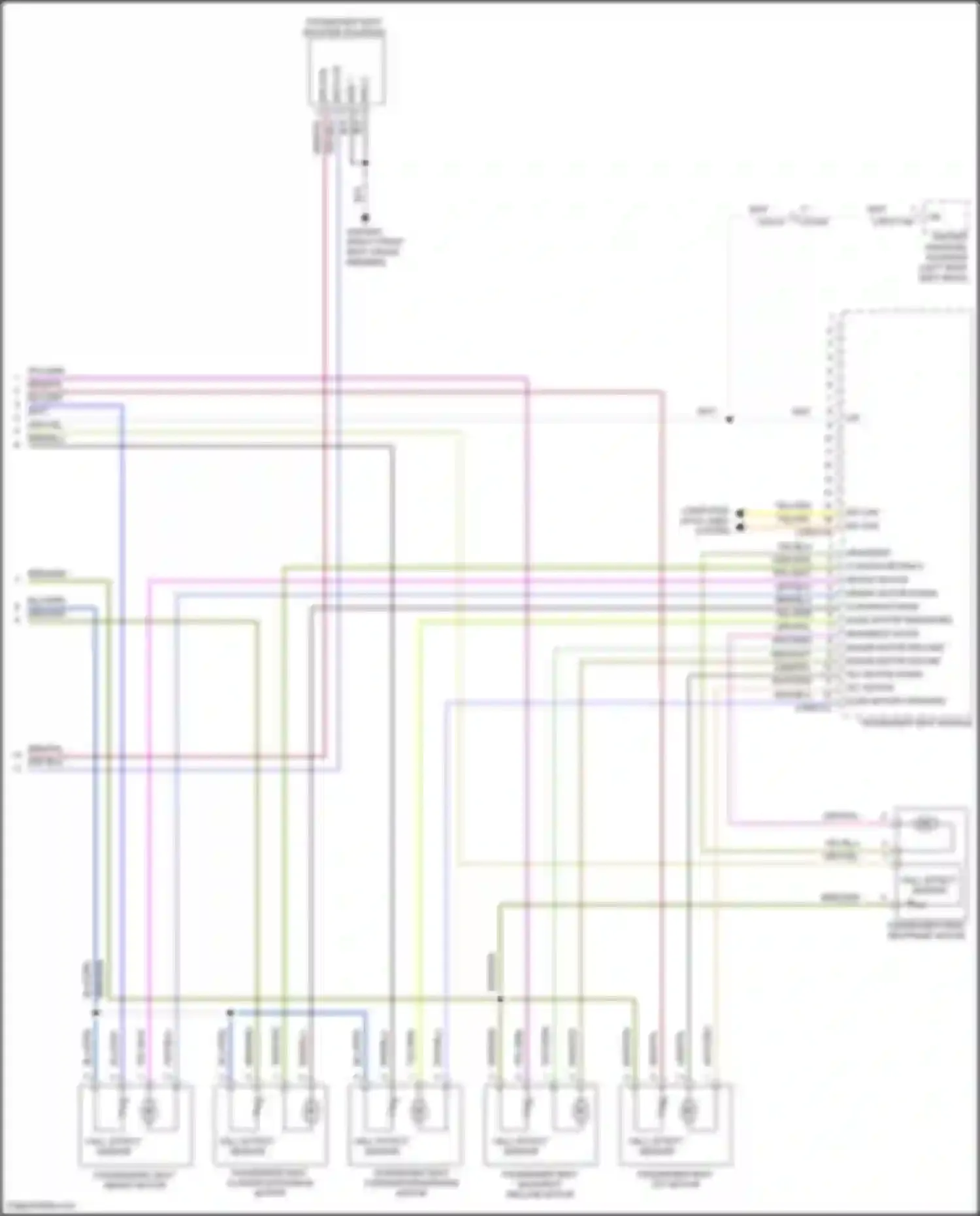 Wiring diagram computer data lines system for Land Rover Range Rover Sport L494 (2013-2017) (12 of 116)