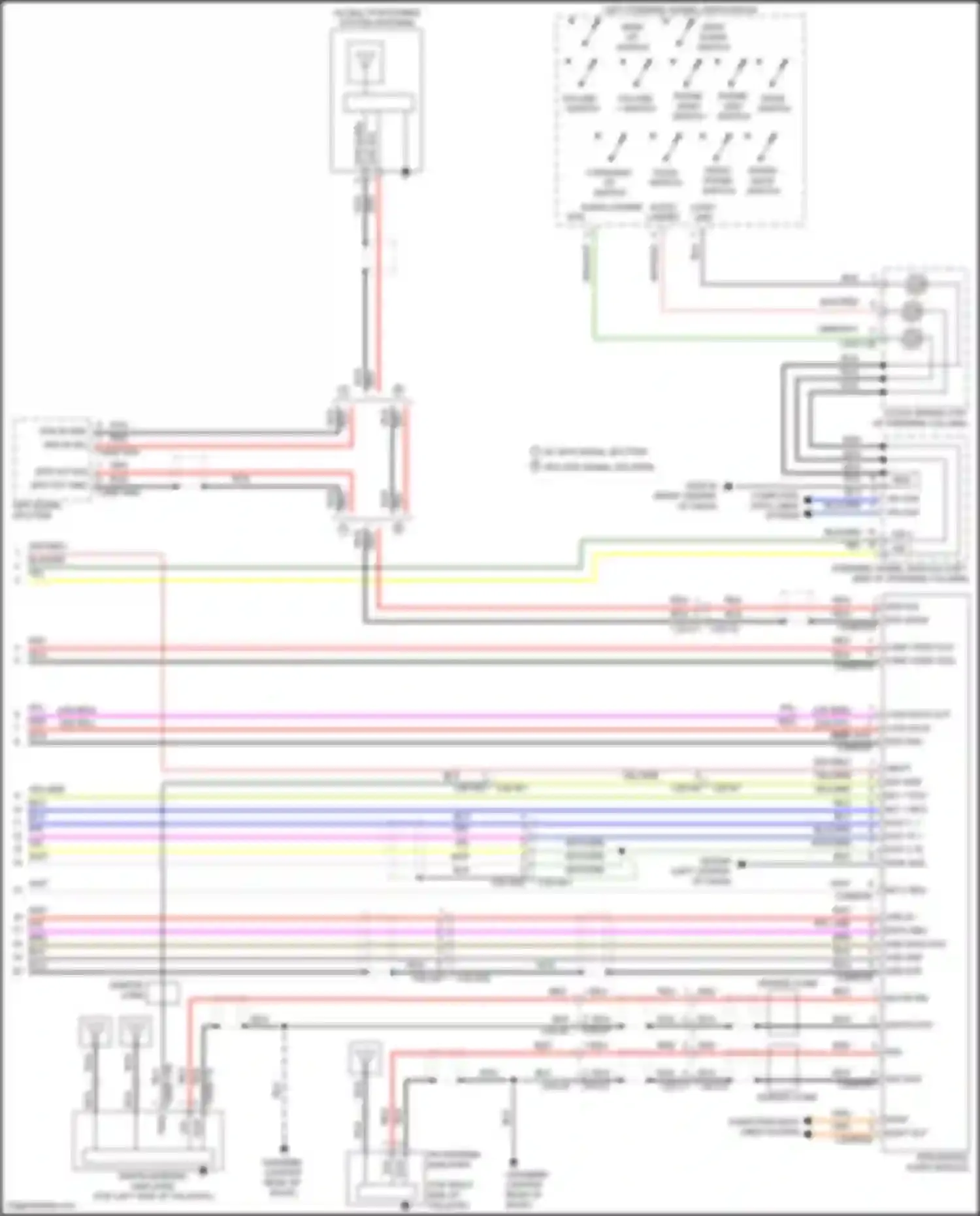 Wiring diagram computer data lines system for Land Rover Range Rover Sport L494 (2013-2017) (85 of 116)