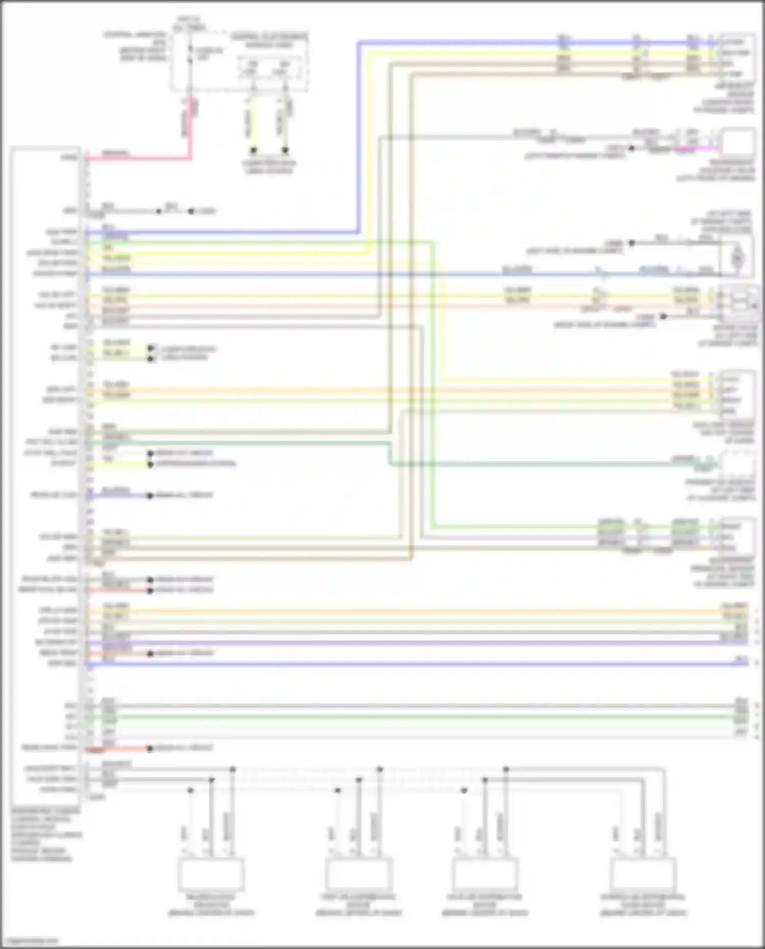 Range Rover Land Rover III facelift 2 (2009-2012): Automatic a/c circuit (1 of 2)