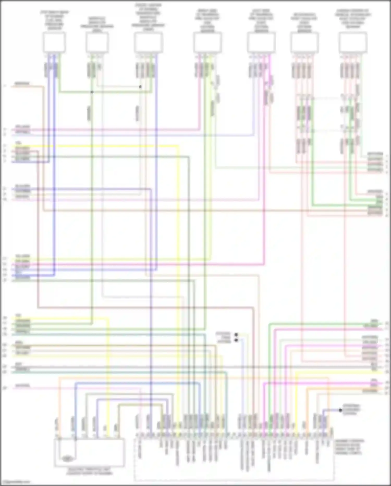 Range Rover Land Rover III facelift 2 (2009-2012): Wiring diagram engine performance 5.0l sc (3 of 5)