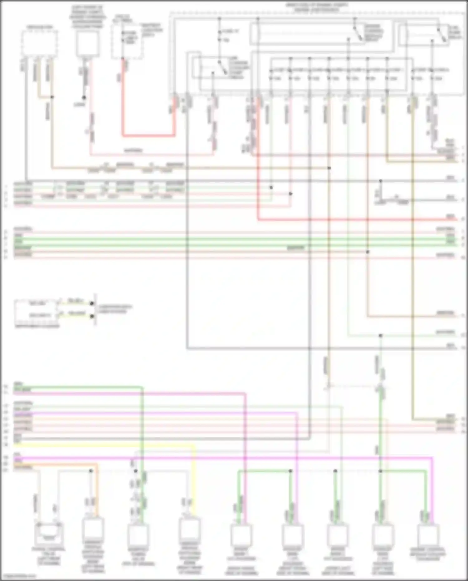 Range Rover Land Rover III facelift 2 (2009-2012): Wiring diagram engine performance 5.0l sc (4 of 5)