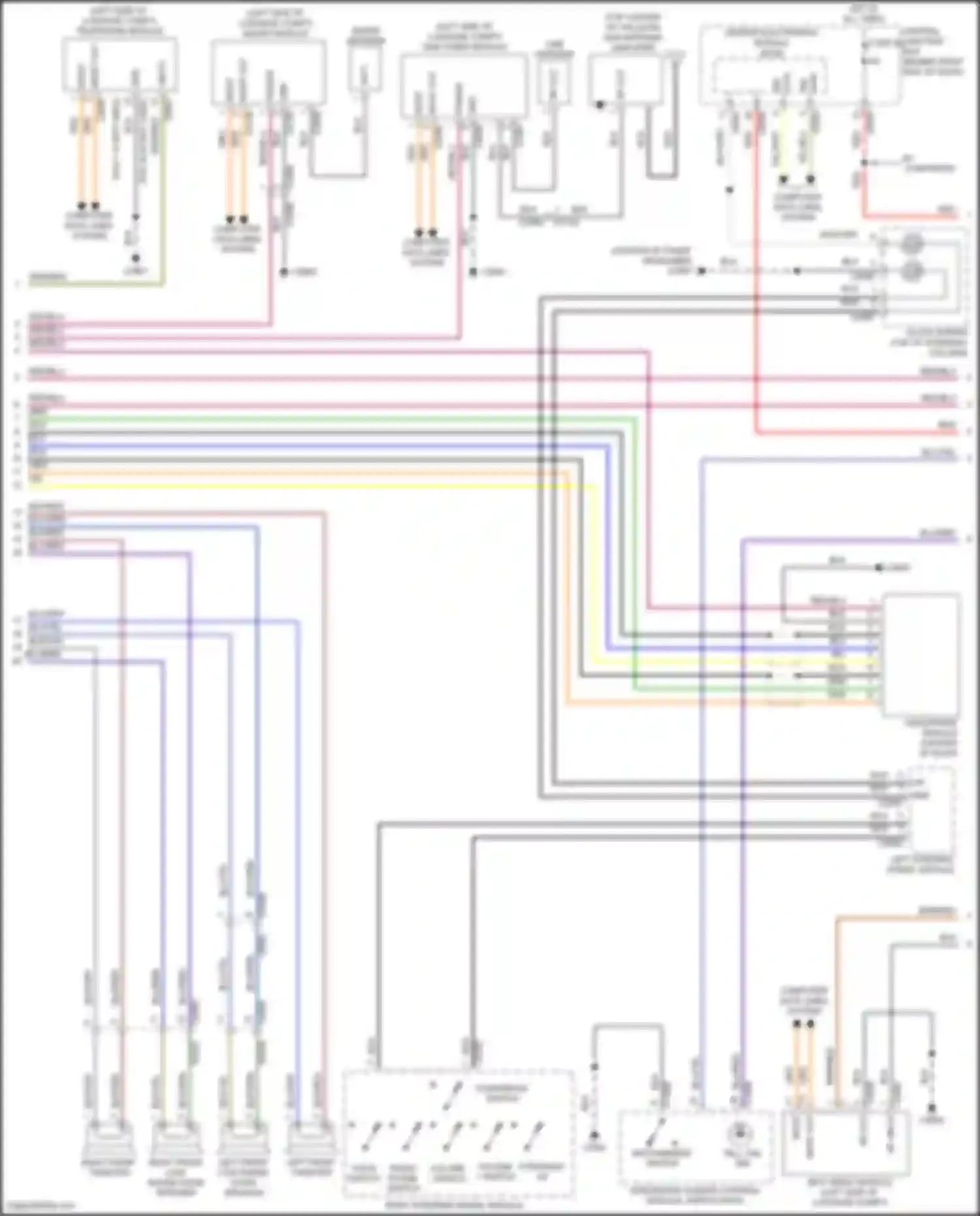 Range Rover Land Rover III facelift 2 (2009-2012): Navigation circuit, high line (2 of 3)