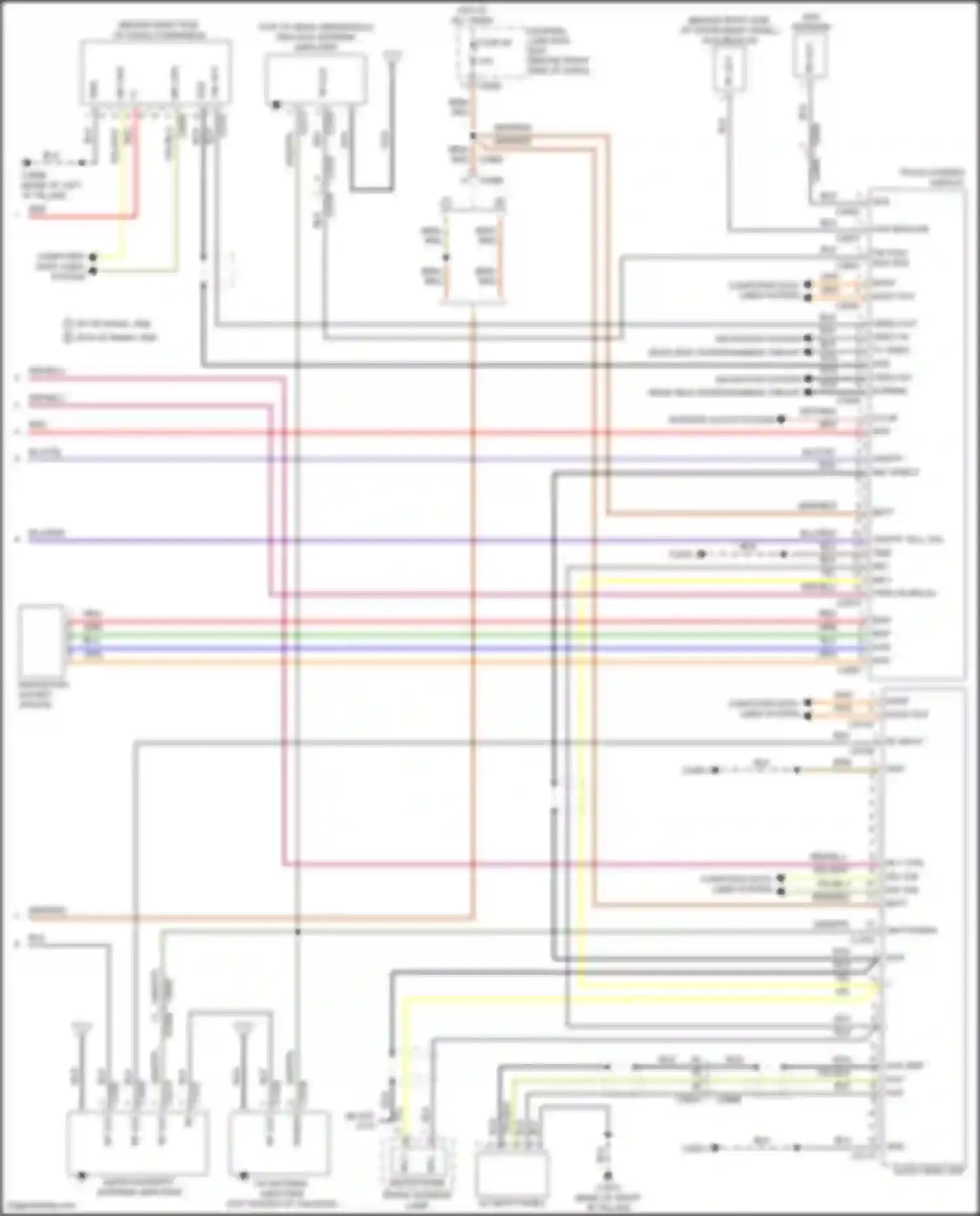 Range Rover Land Rover III facelift 2 (2009-2012): Navigation circuit, high line (3 of 3)