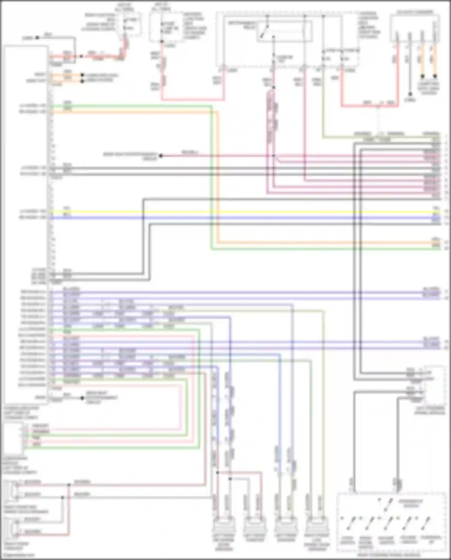 Range Rover Land Rover III facelift 2 (2009-2012): Navigation circuit, low line (1 of 3)