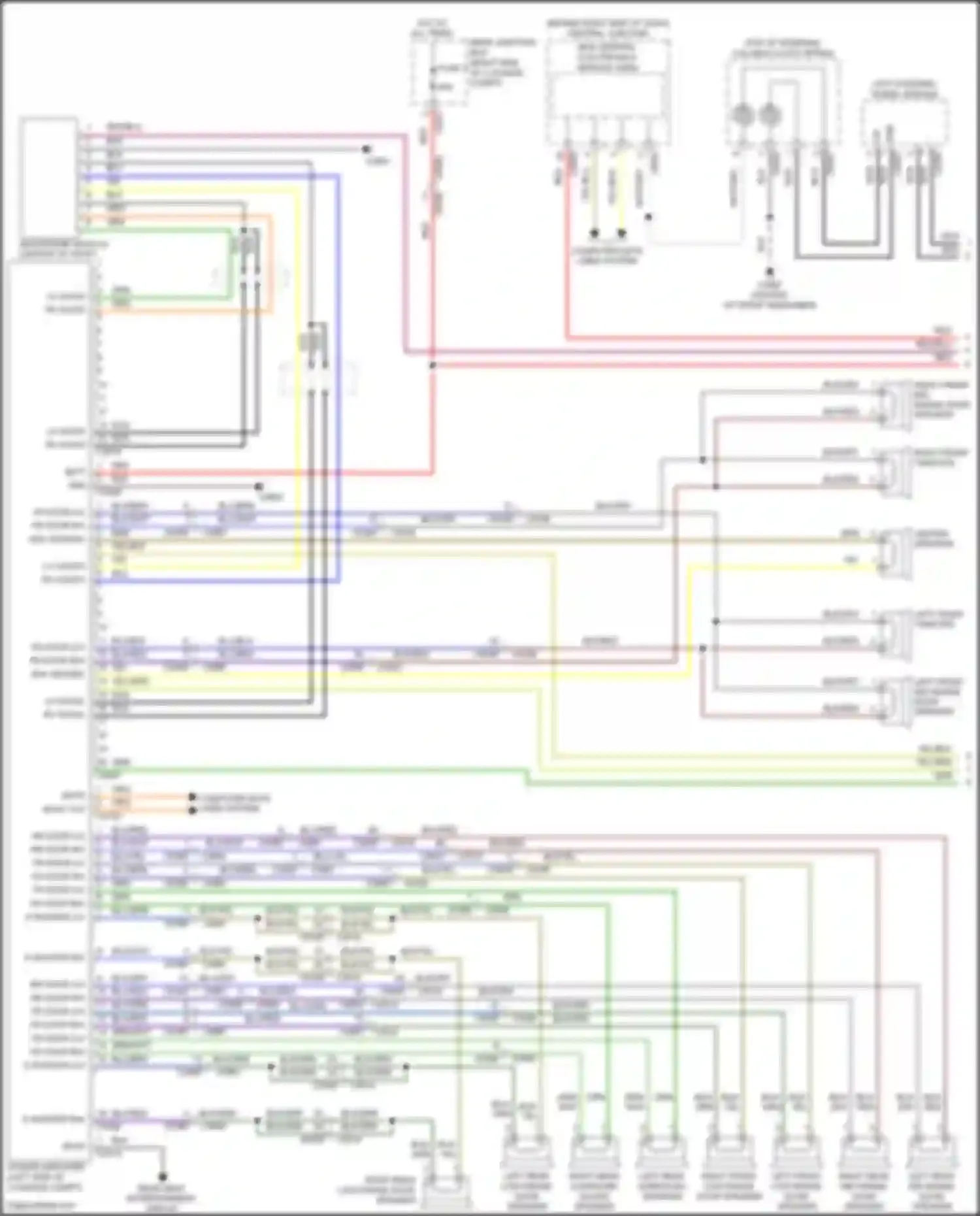Range Rover Land Rover III facelift 2 (2009-2012): Navigation circuit, midline (1 of 3)