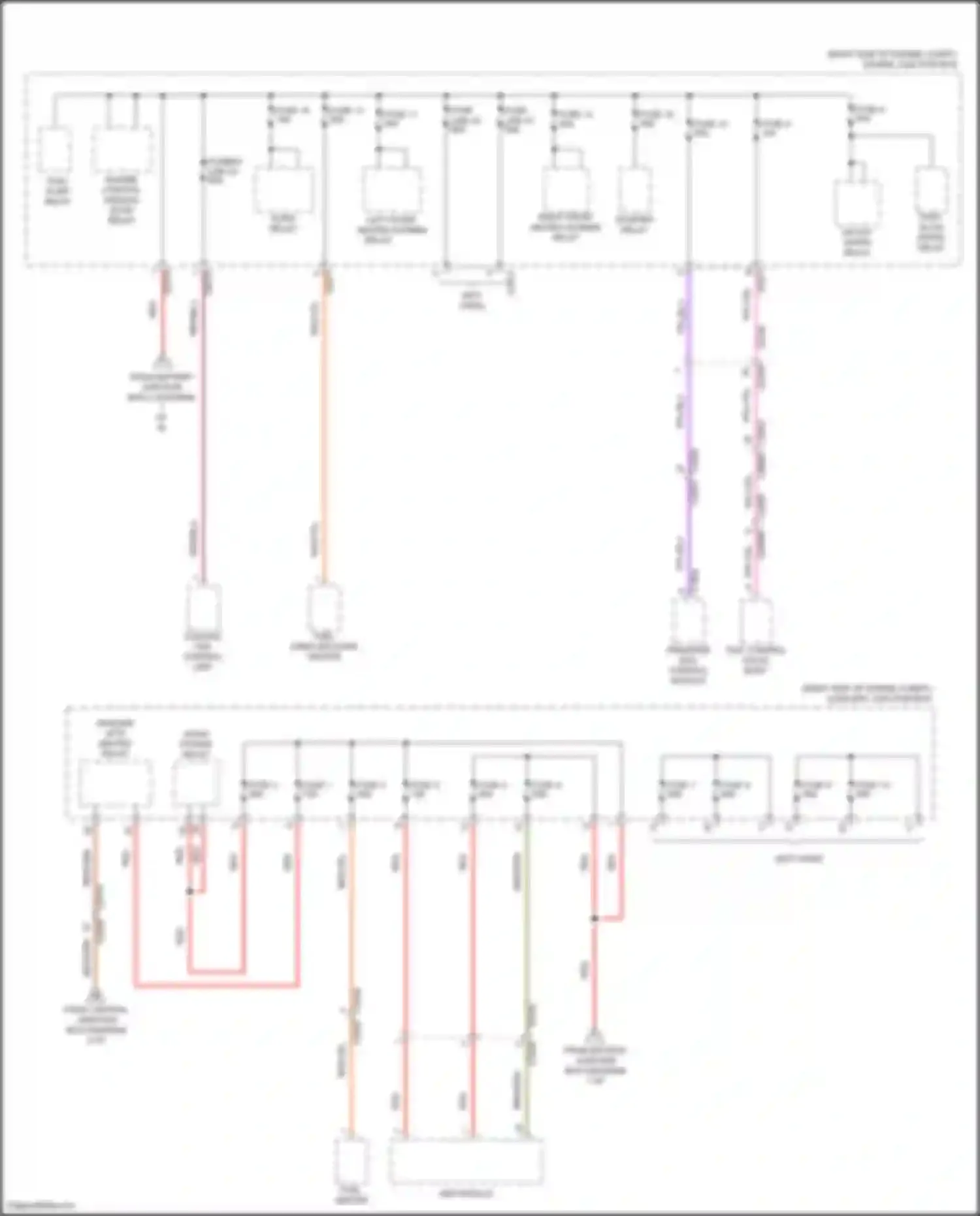 Range Rover Land Rover III facelift 2 (2009-2012): Power distribution circuit (6 of 6)