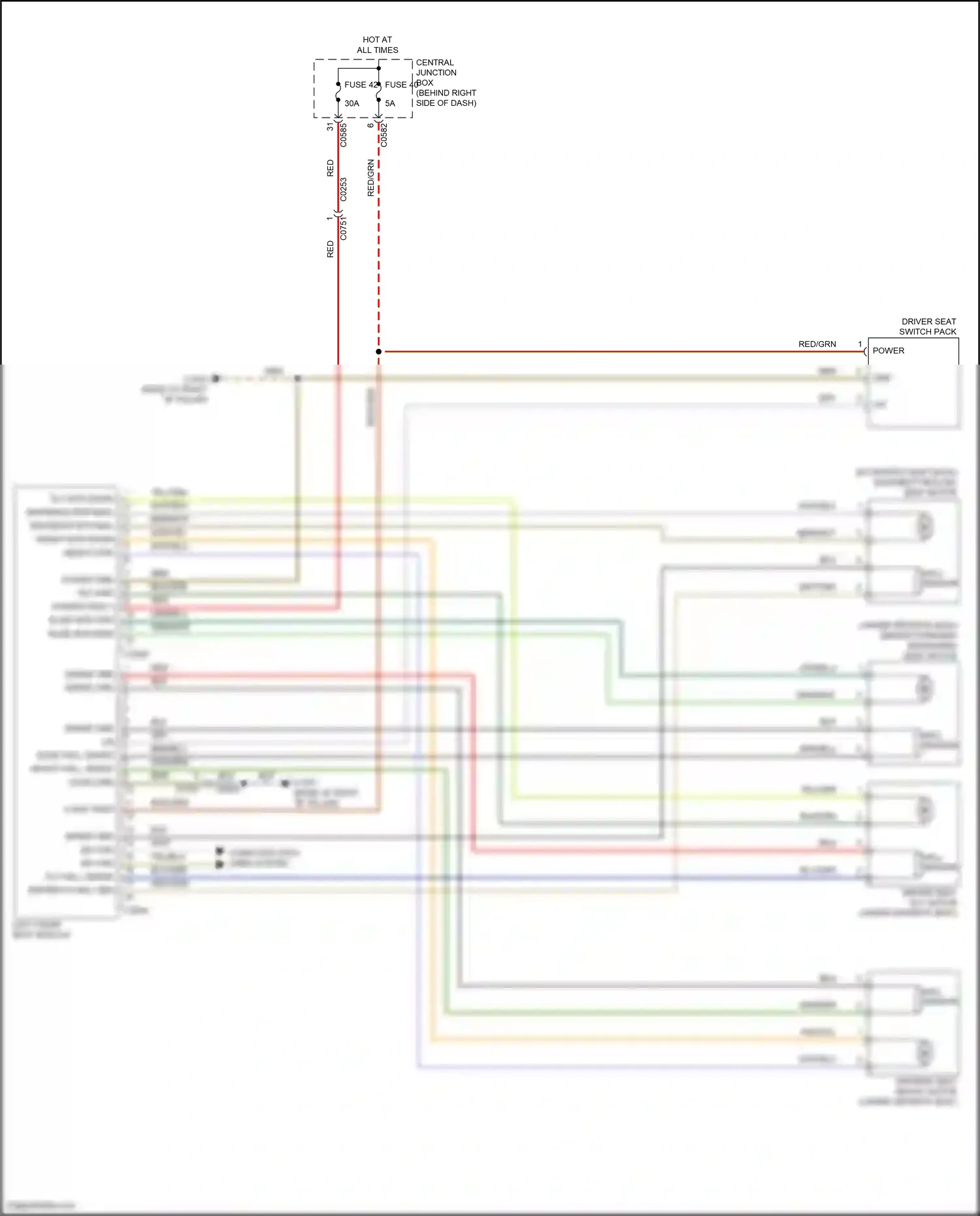 Land Rover Range Rover III facelift 2 (2009-2012) computer data lines system wiring diagram  (52 of 81)