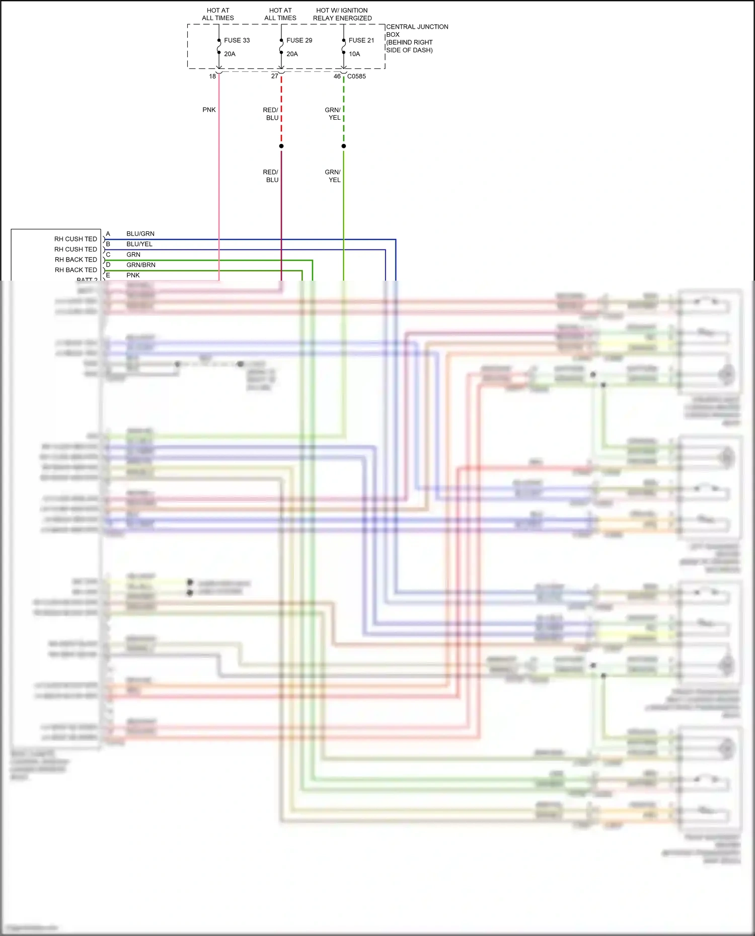 Land Rover Range Rover III facelift 2 (2009-2012) computer data lines system wiring diagram  (12 of 81)