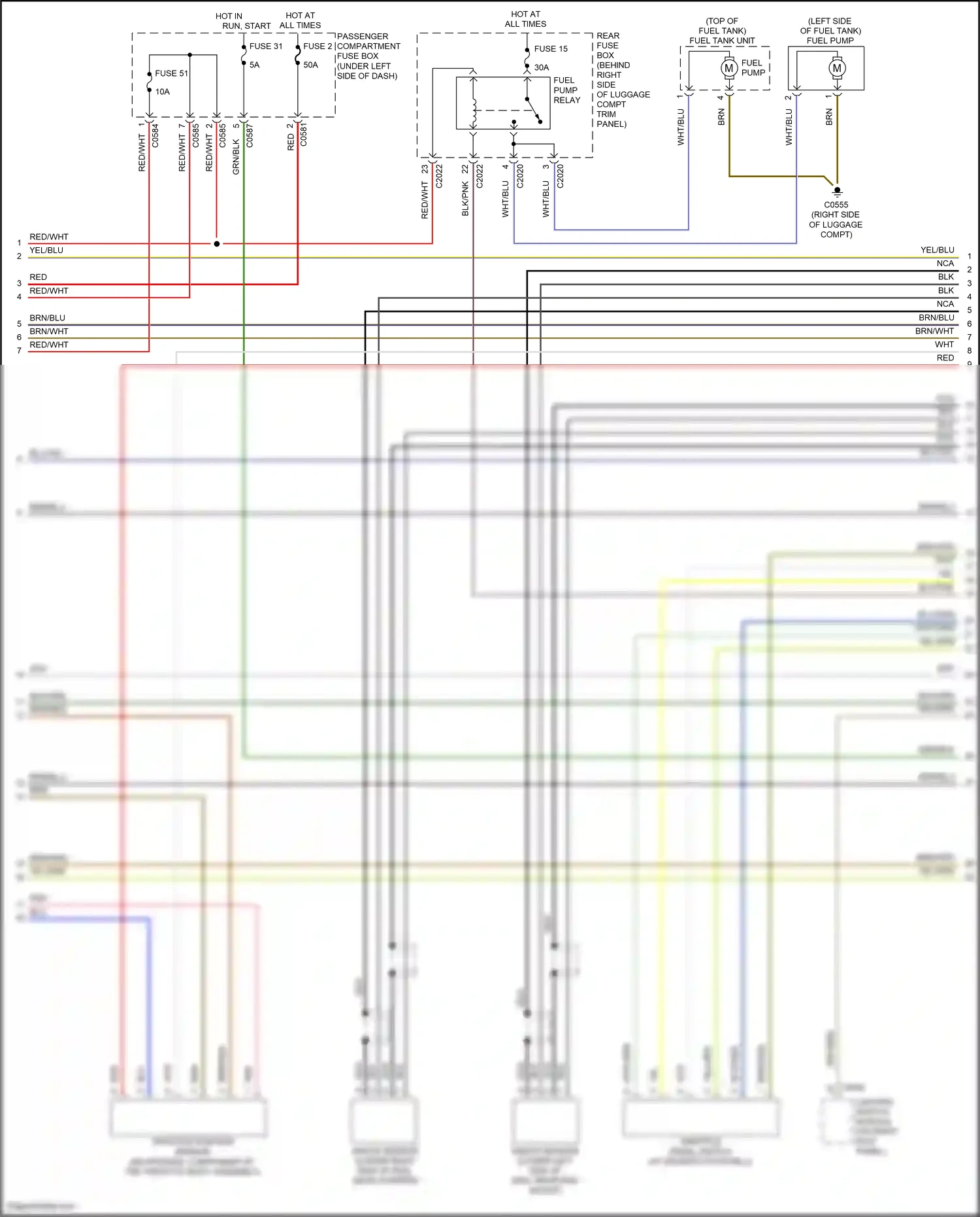 Land Rover Range Rover III (2002-2005) lighting switch module wiring diagram  (14 of 14)