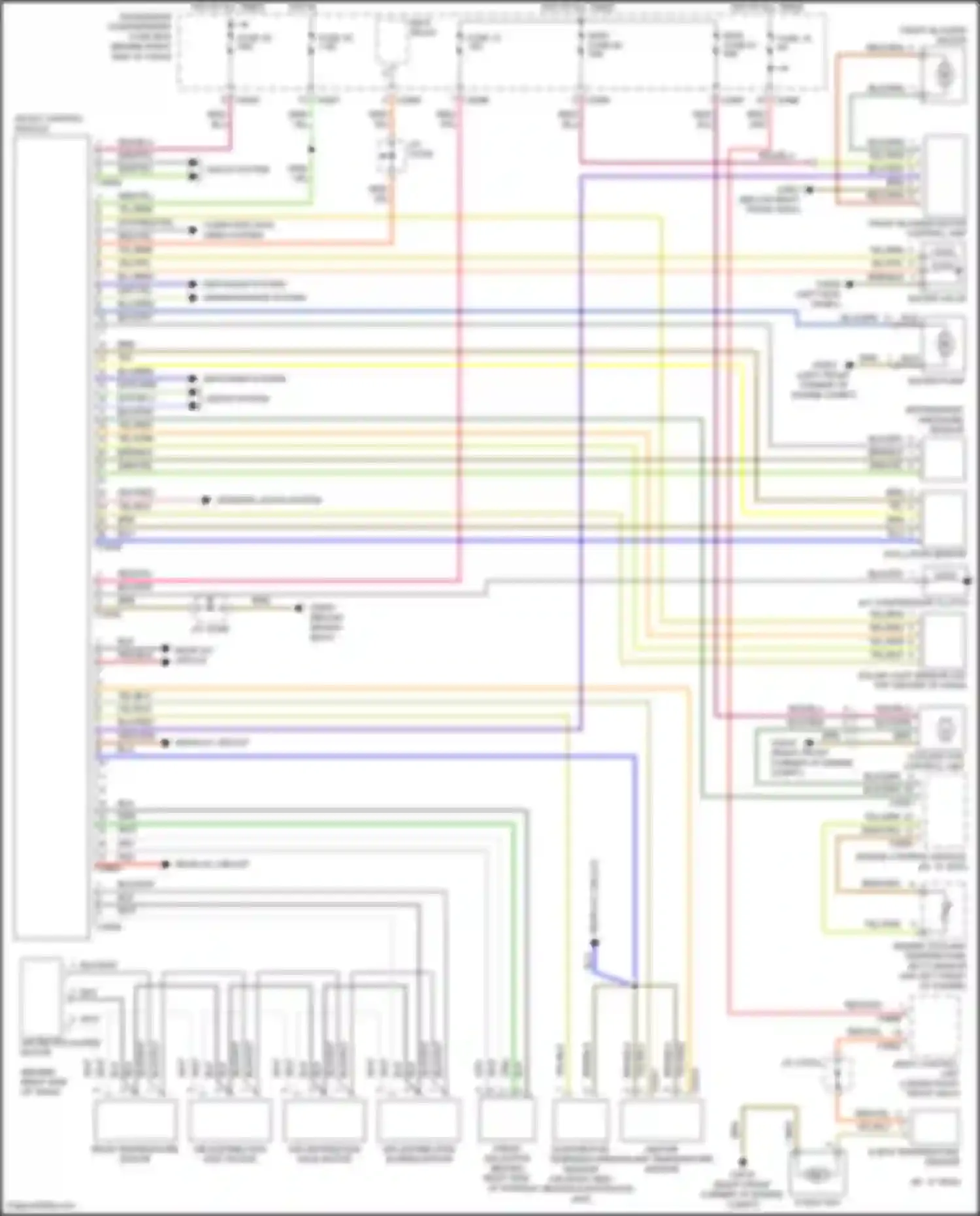 Wiring diagram red/grn for Land Rover Range Rover III (2002-2005) (1 of 18)