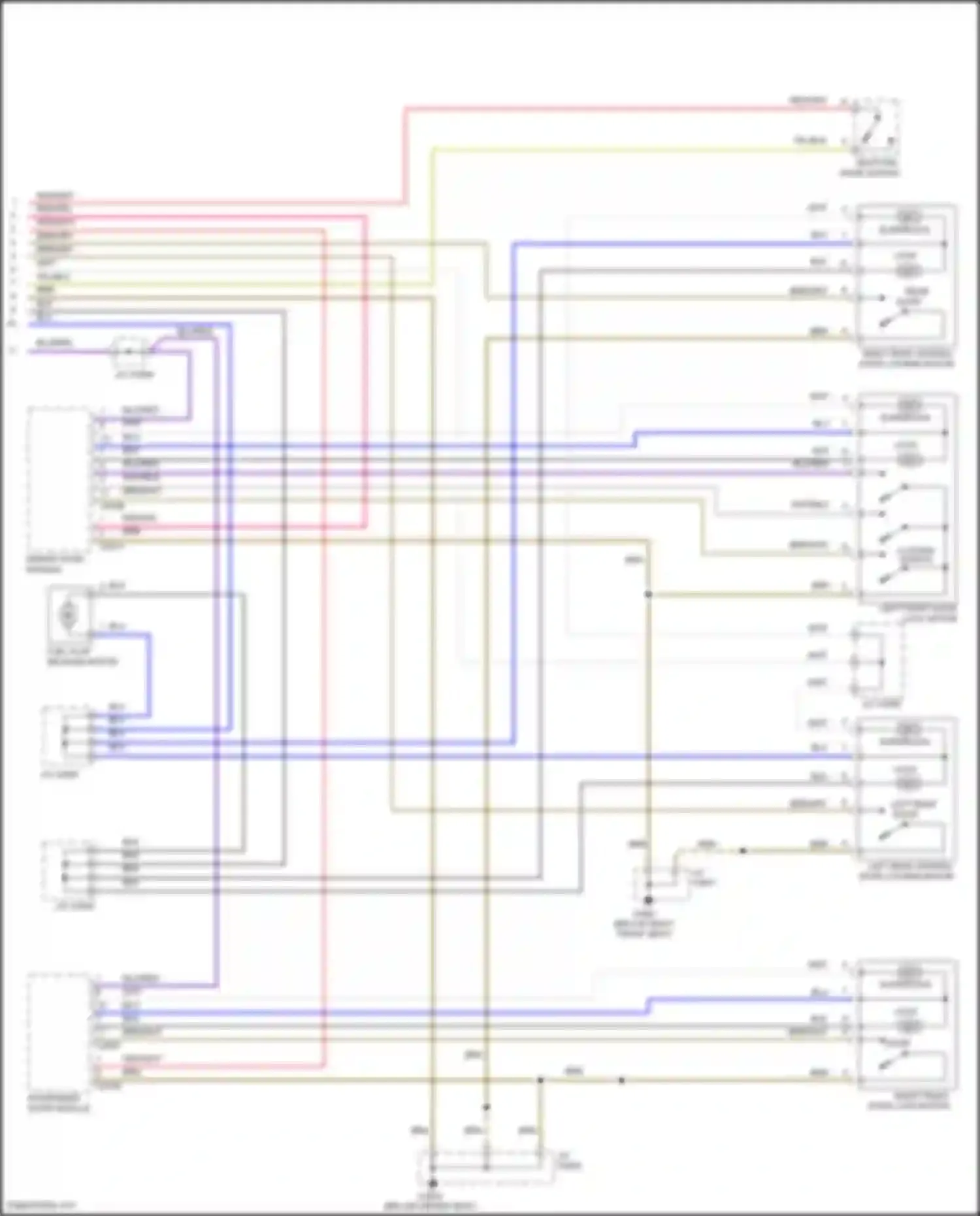 Wiring diagram wht for Land Rover Range Rover III (2002-2005) (6 of 36)