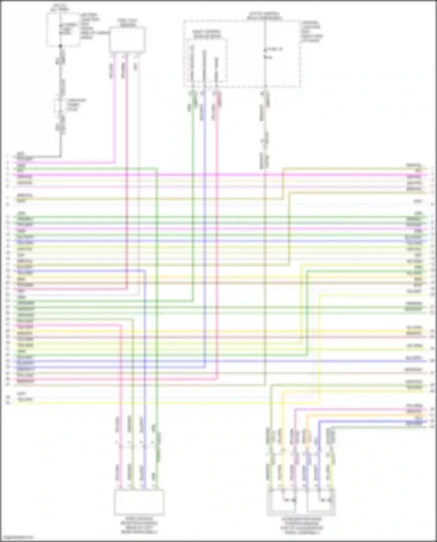 Range Rover Land Rover IV (2012-2017): Wiring diagram engine performance 3.0l (3 of 9)