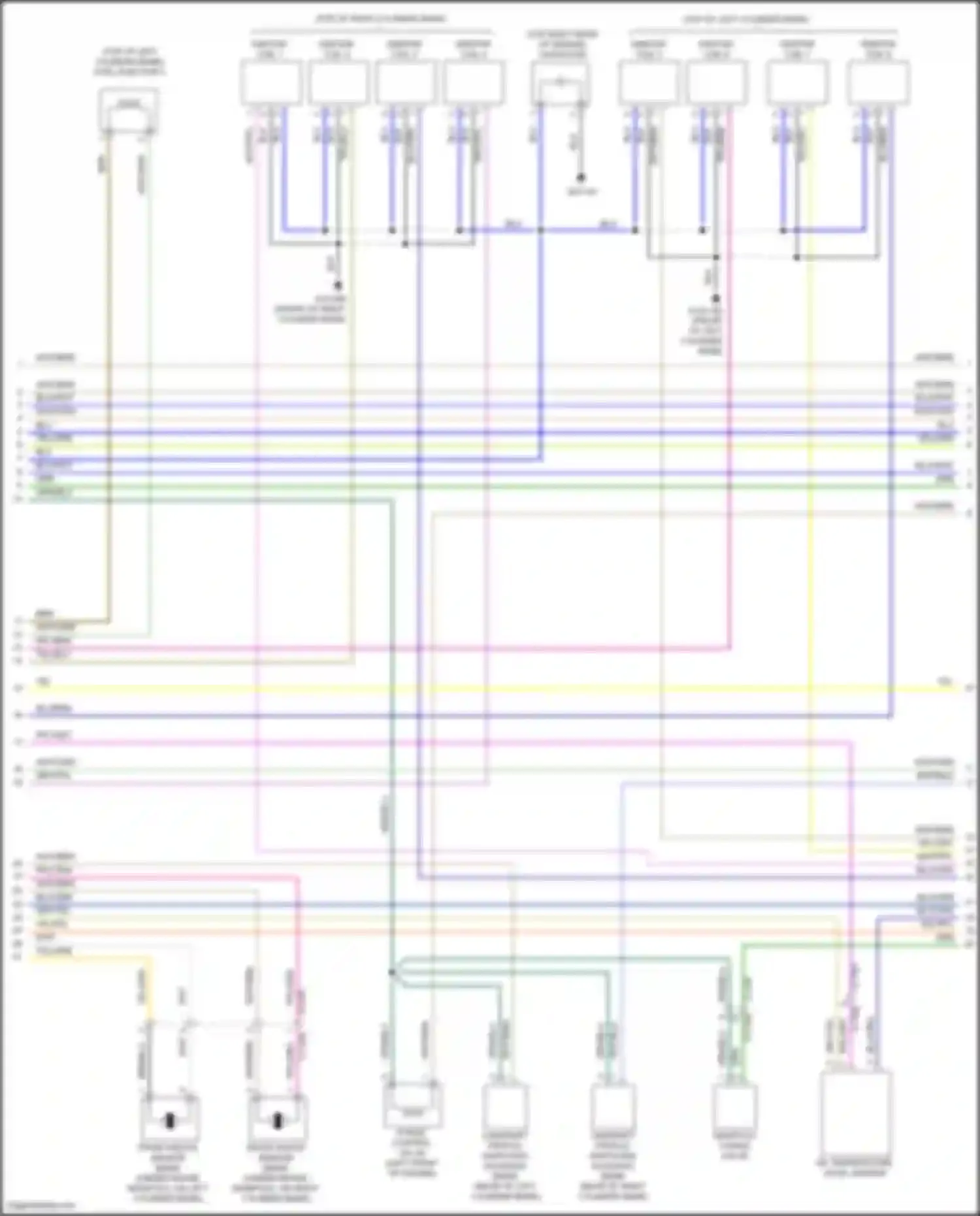 Range Rover Land Rover IV (2012-2017): Wiring diagram engine performance 5.0l sc (7 of 9)