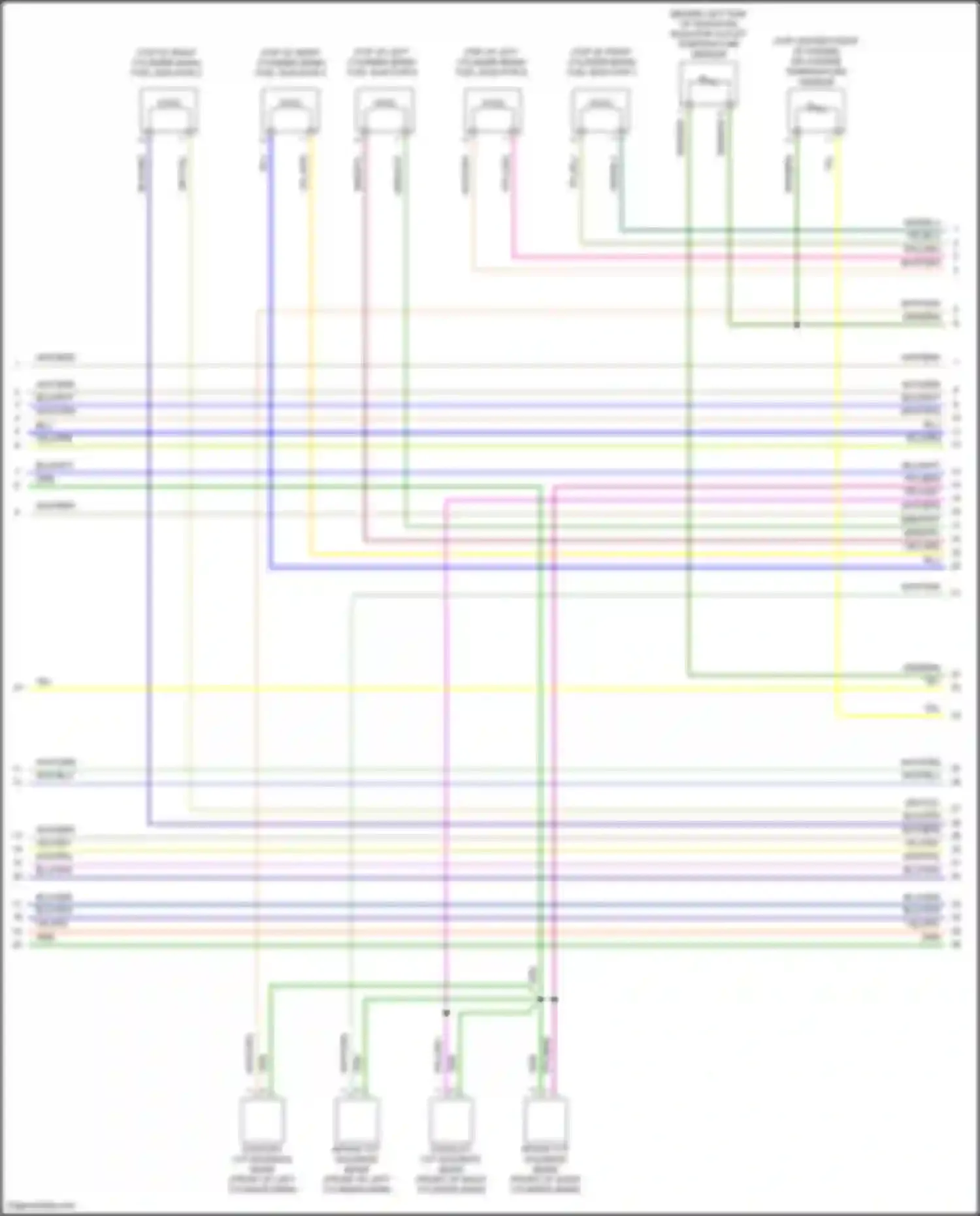 Range Rover Land Rover IV (2012-2017): Wiring diagram engine performance 5.0l sc (8 of 9)