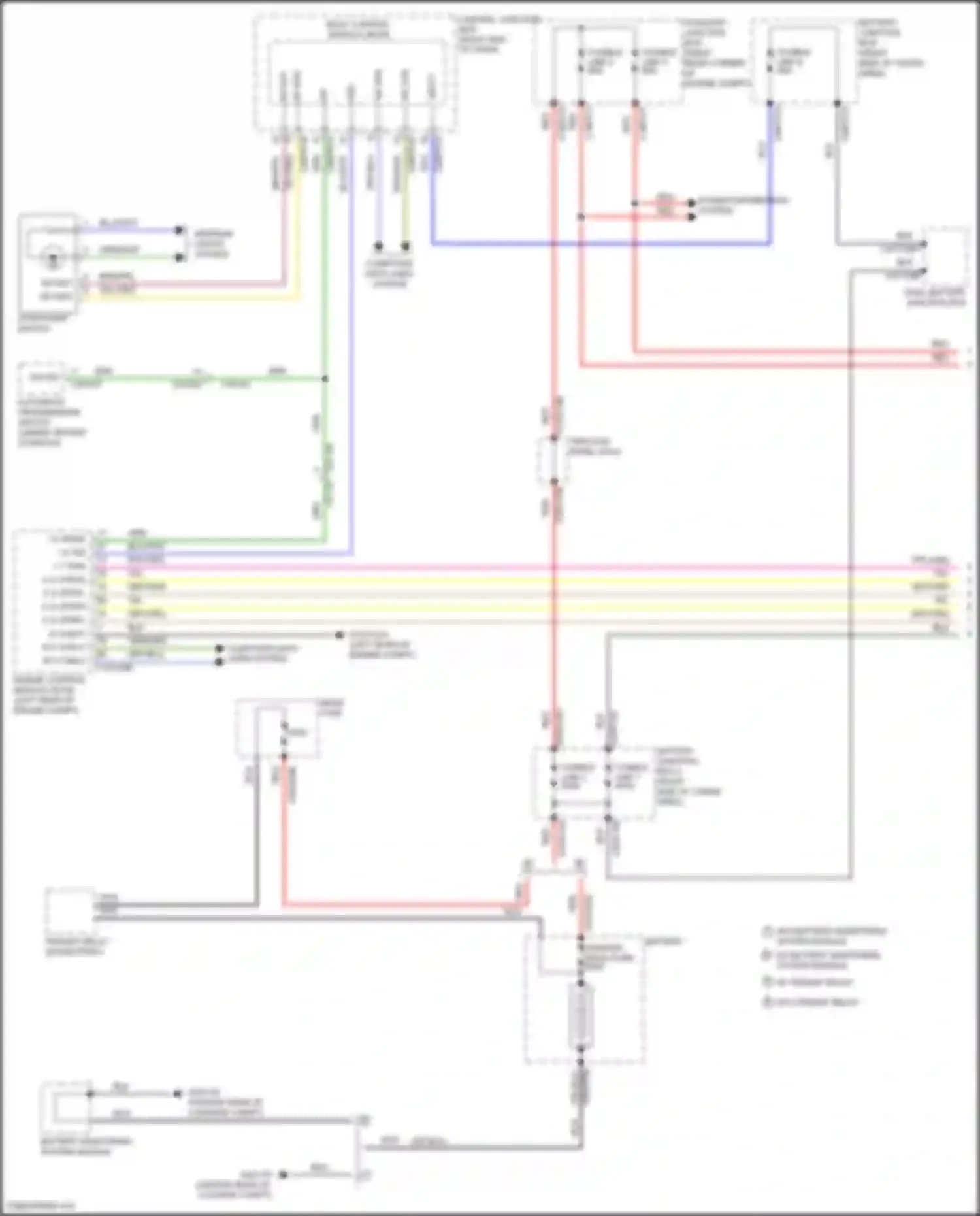Range Rover Land Rover IV (2012-2017): Starting circuit, w/ tss (1 of 2)