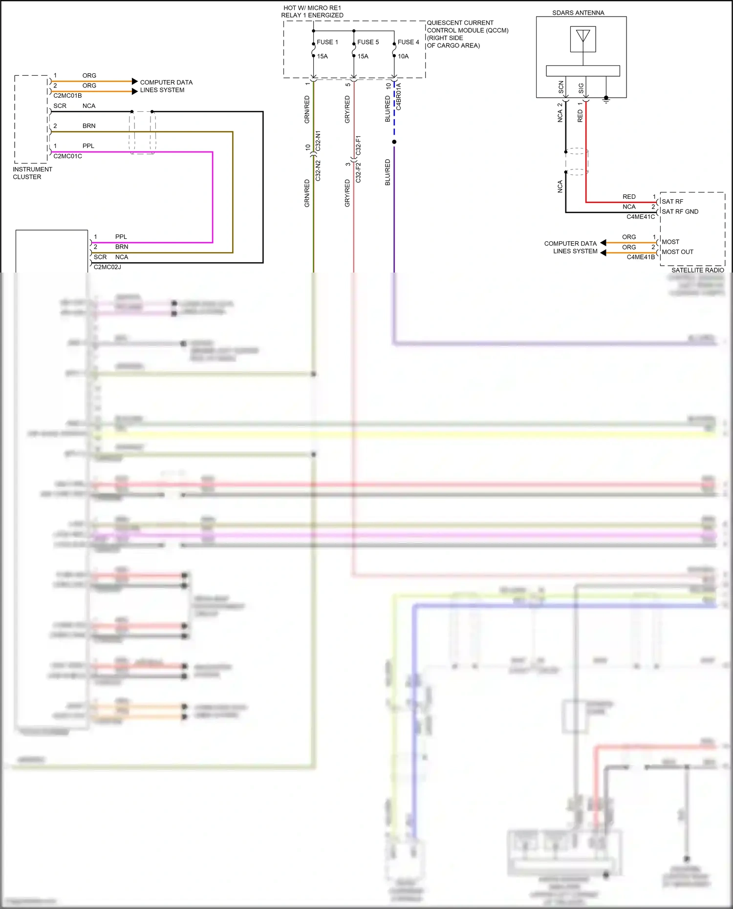 Land Rover Range Rover IV (2012-2017) computer data lines system wiring diagram  (8 of 99)