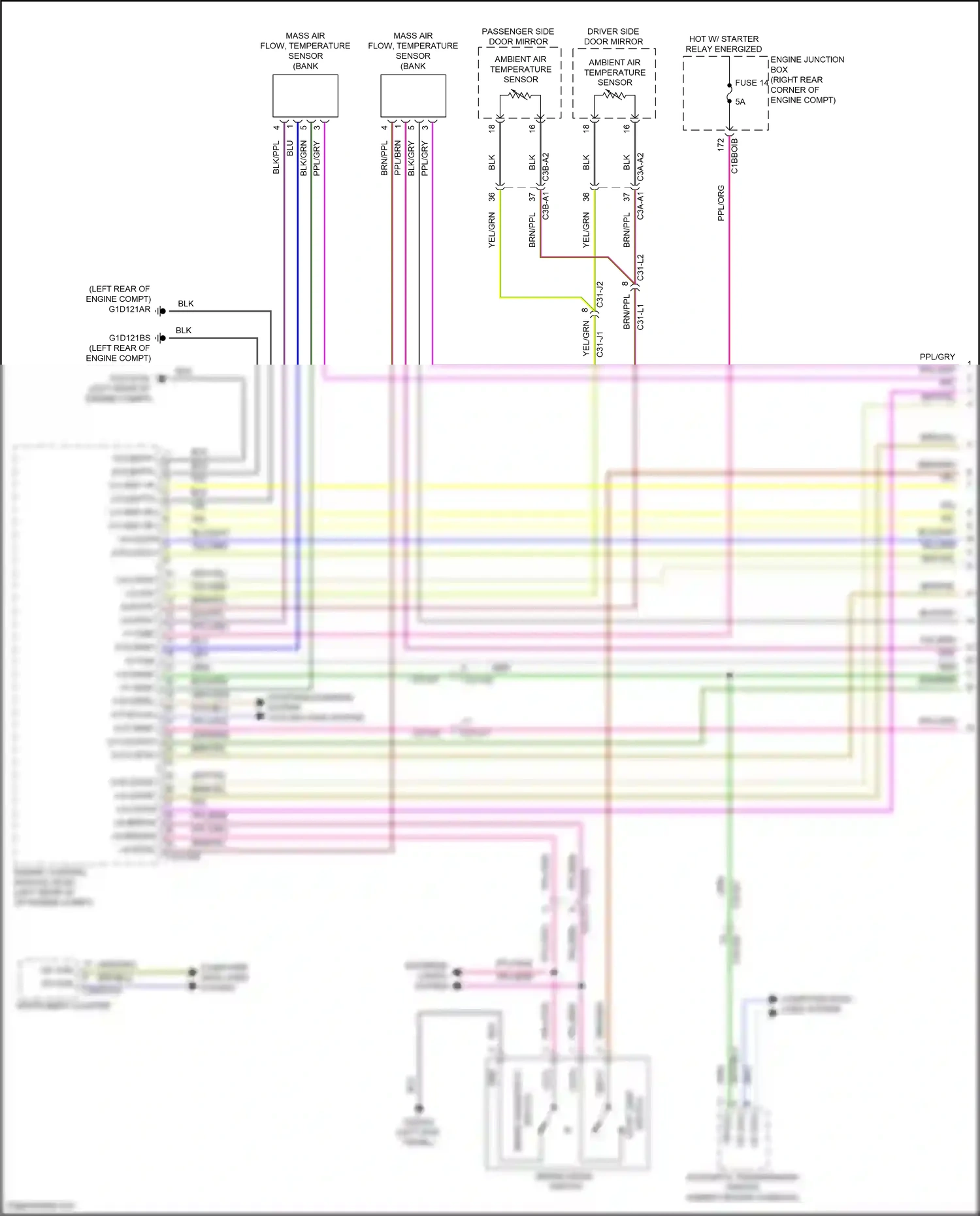 Land Rover Range Rover IV (2012-2017) computer data lines system wiring diagram  (97 of 99)