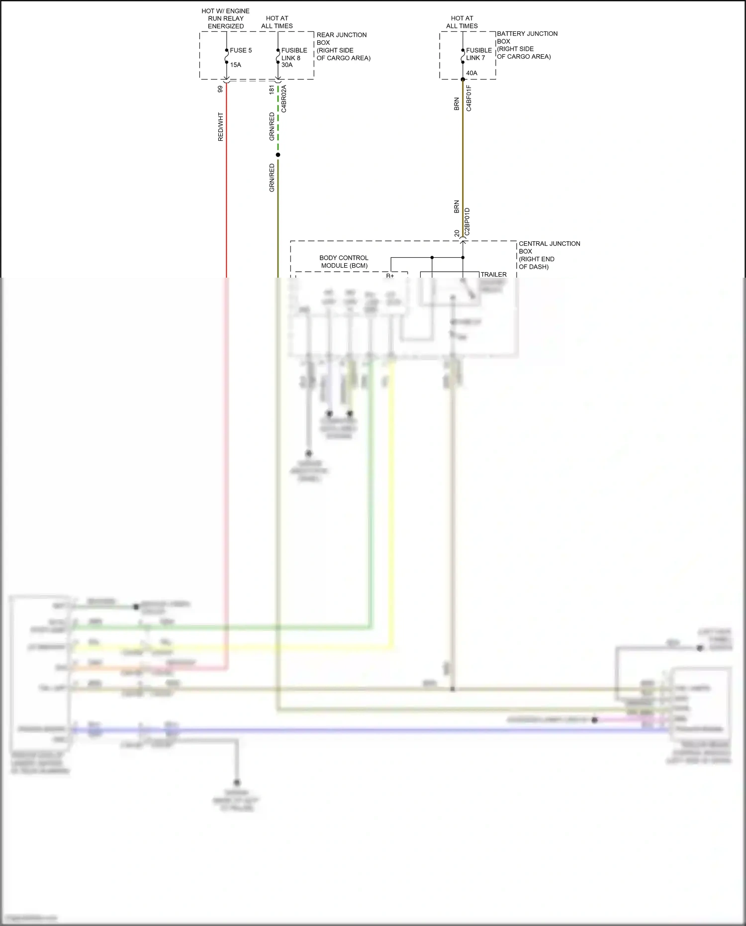 Land Rover Range Rover IV (2012-2017) computer data lines system wiring diagram  (70 of 99)