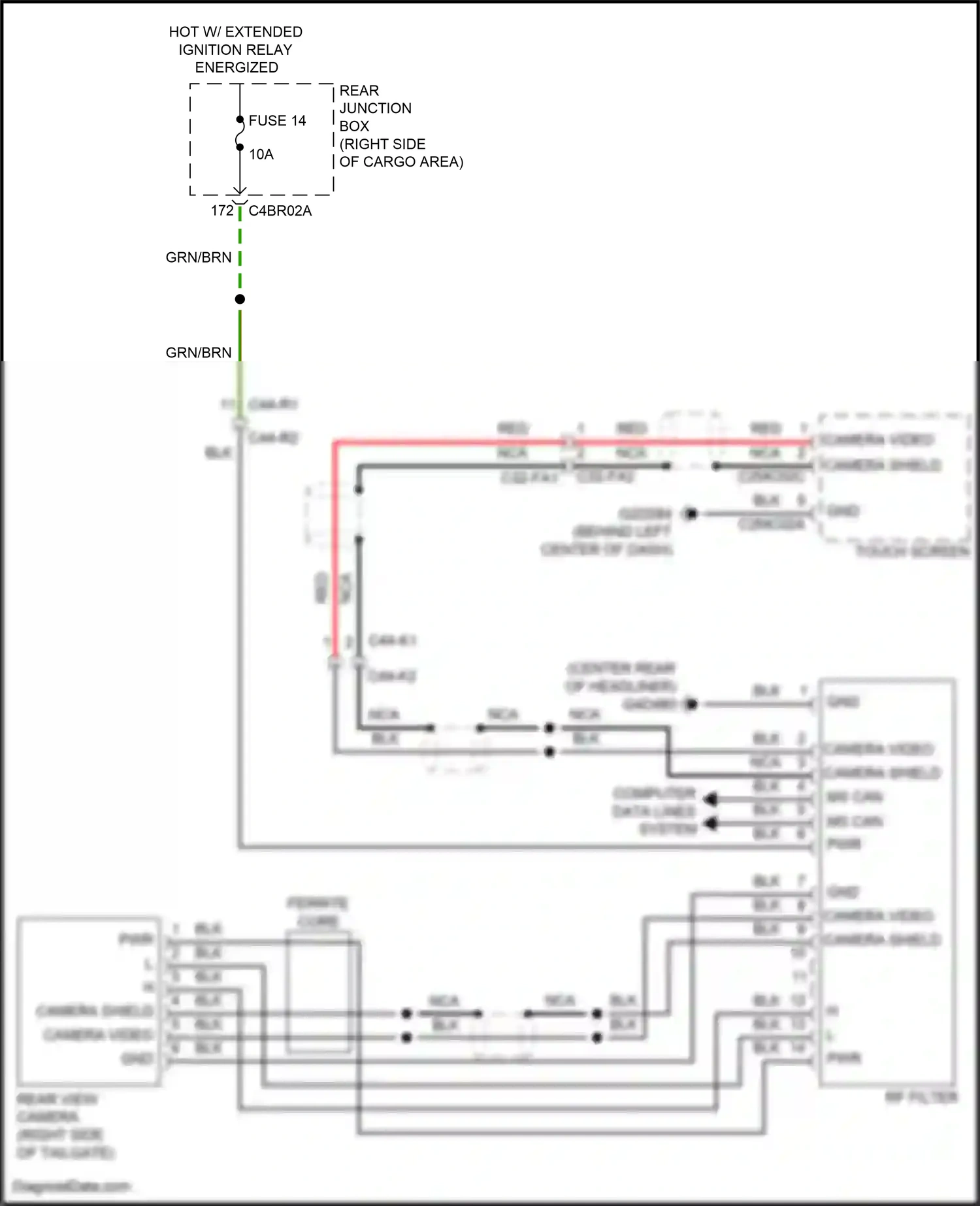 Land Rover Range Rover IV (2012-2017) computer data lines system wiring diagram  (9 of 99)