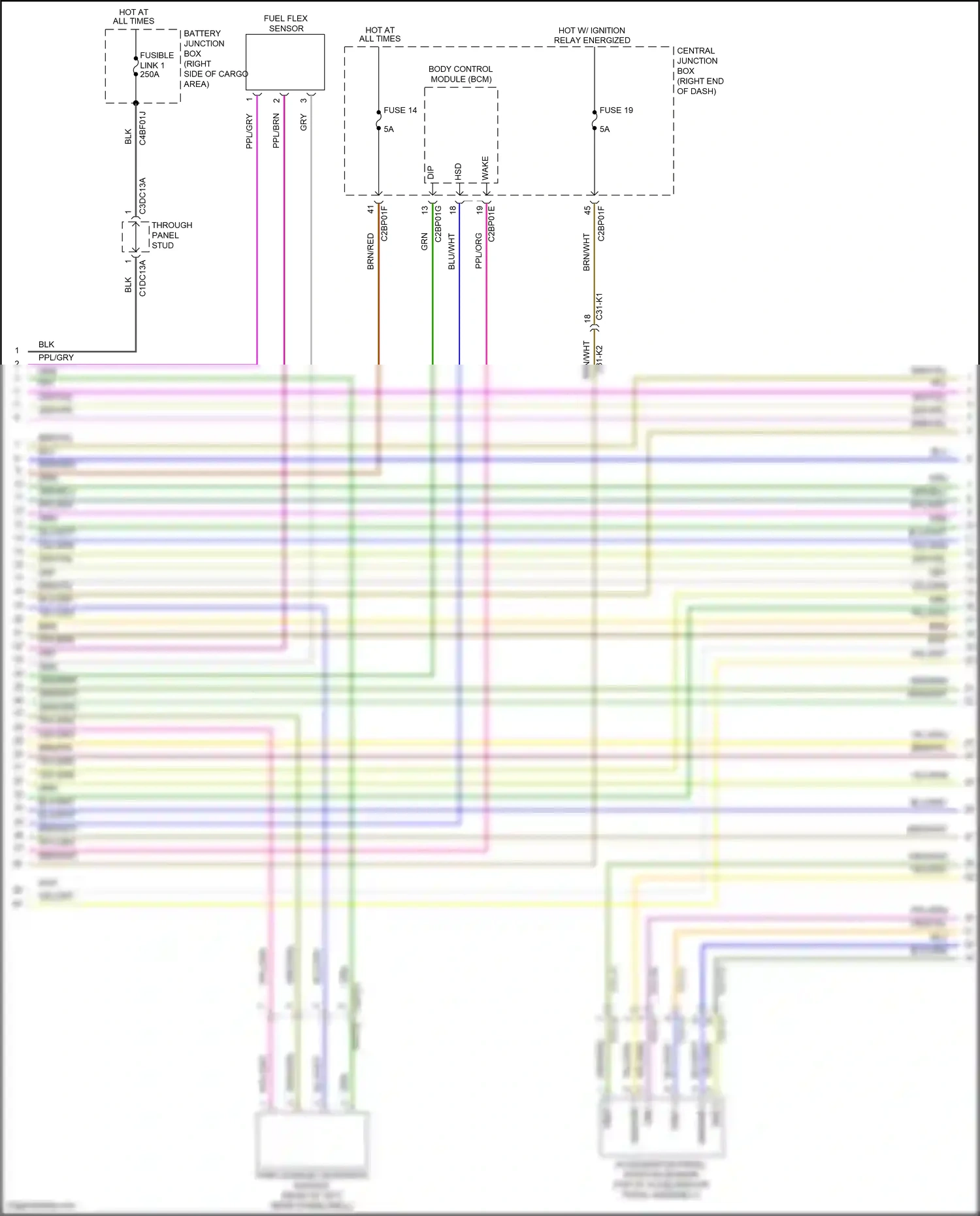 Land Rover Range Rover IV (2012-2017) vref 2 wiring diagram  (2 of 2)