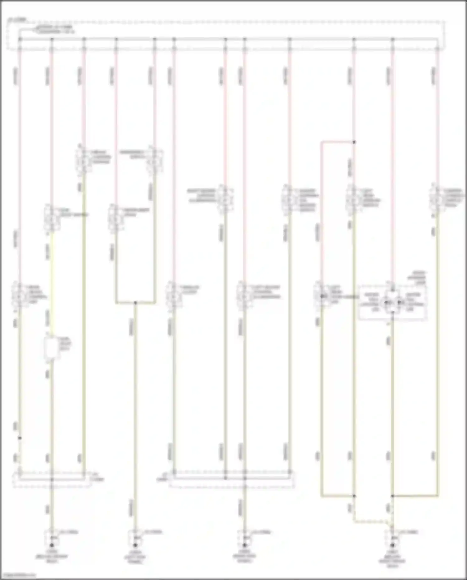 Range Rover Land Rover L322 (2002-2005): Instrument illumination circuit (2 of 2)