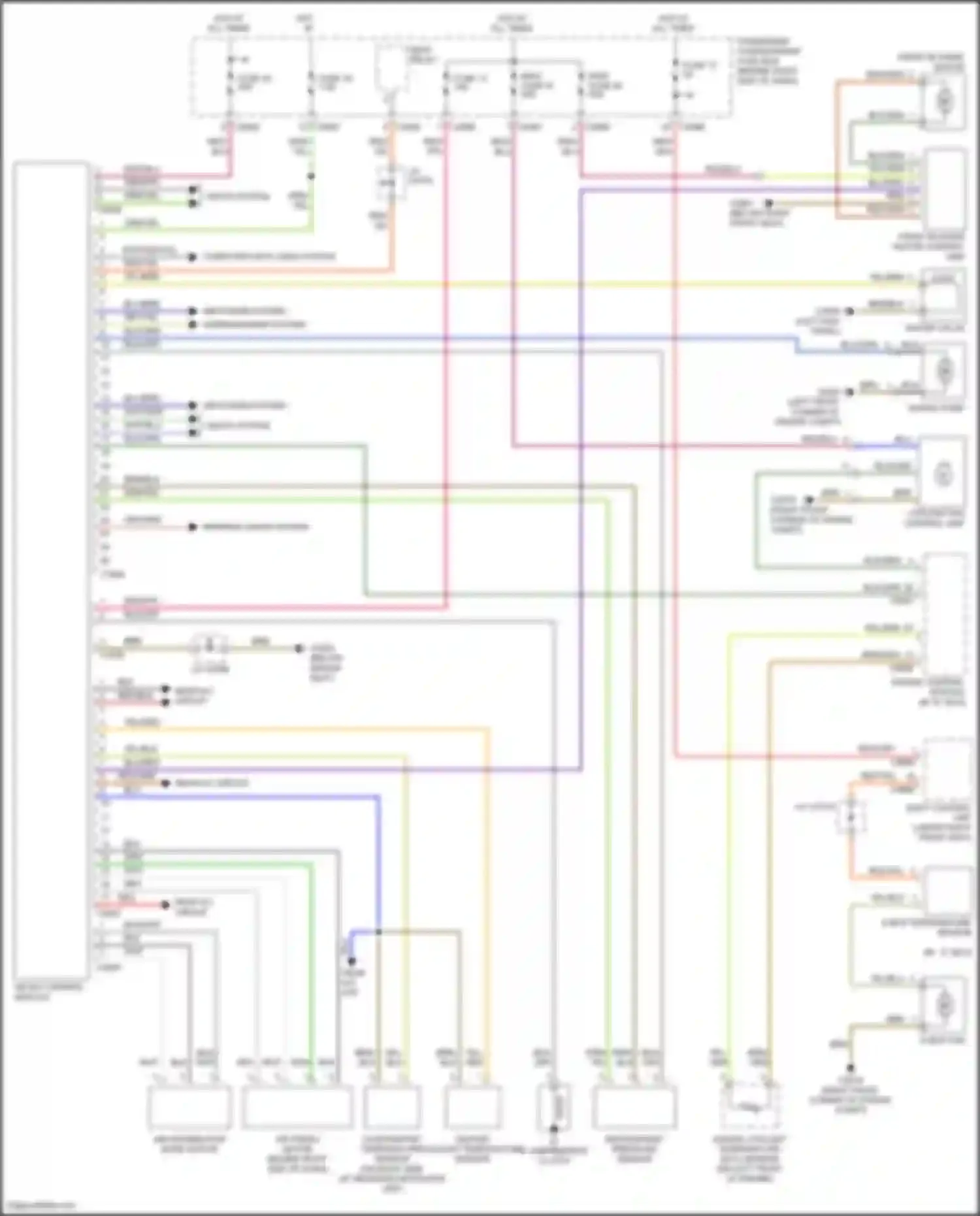 Wiring diagram wht/grn for Land Rover Range Rover L322 (2002-2005) (4 of 13)