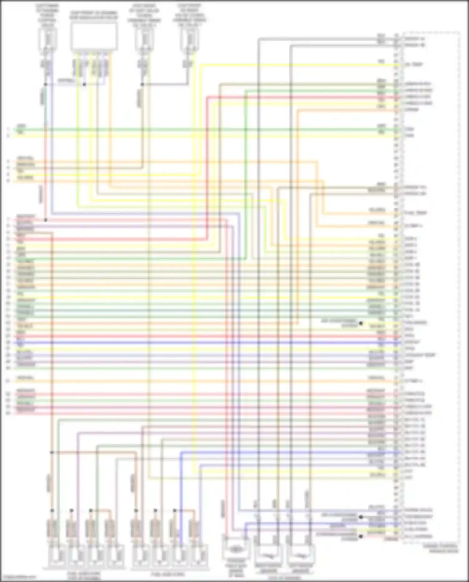 Range Rover Land Rover L322 (2005-2009): Wiring diagram engine performance 4.4l (4 of 4)