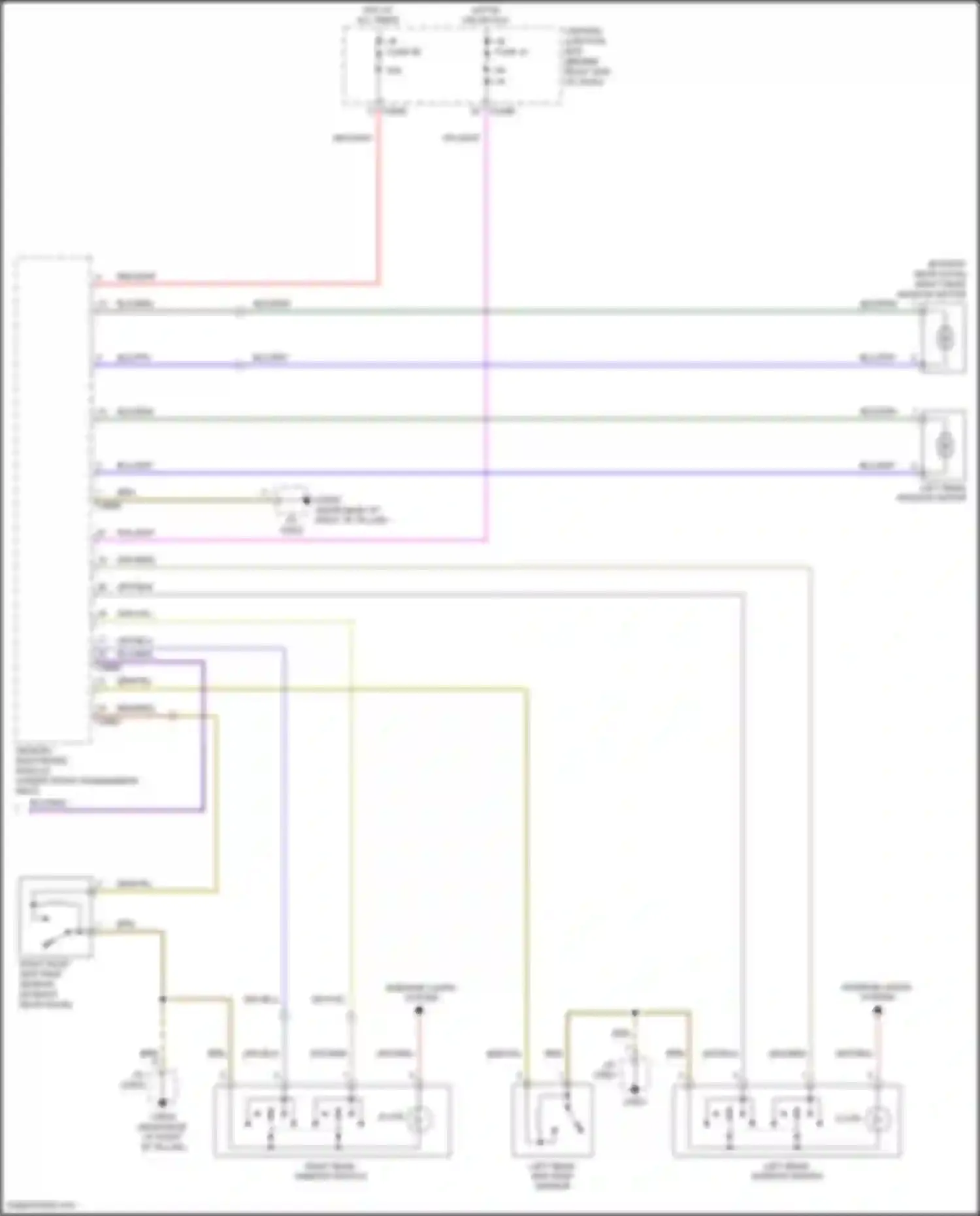 Wiring diagram brn for Land Rover Range Rover L322 (2005-2009) (68 of 79)