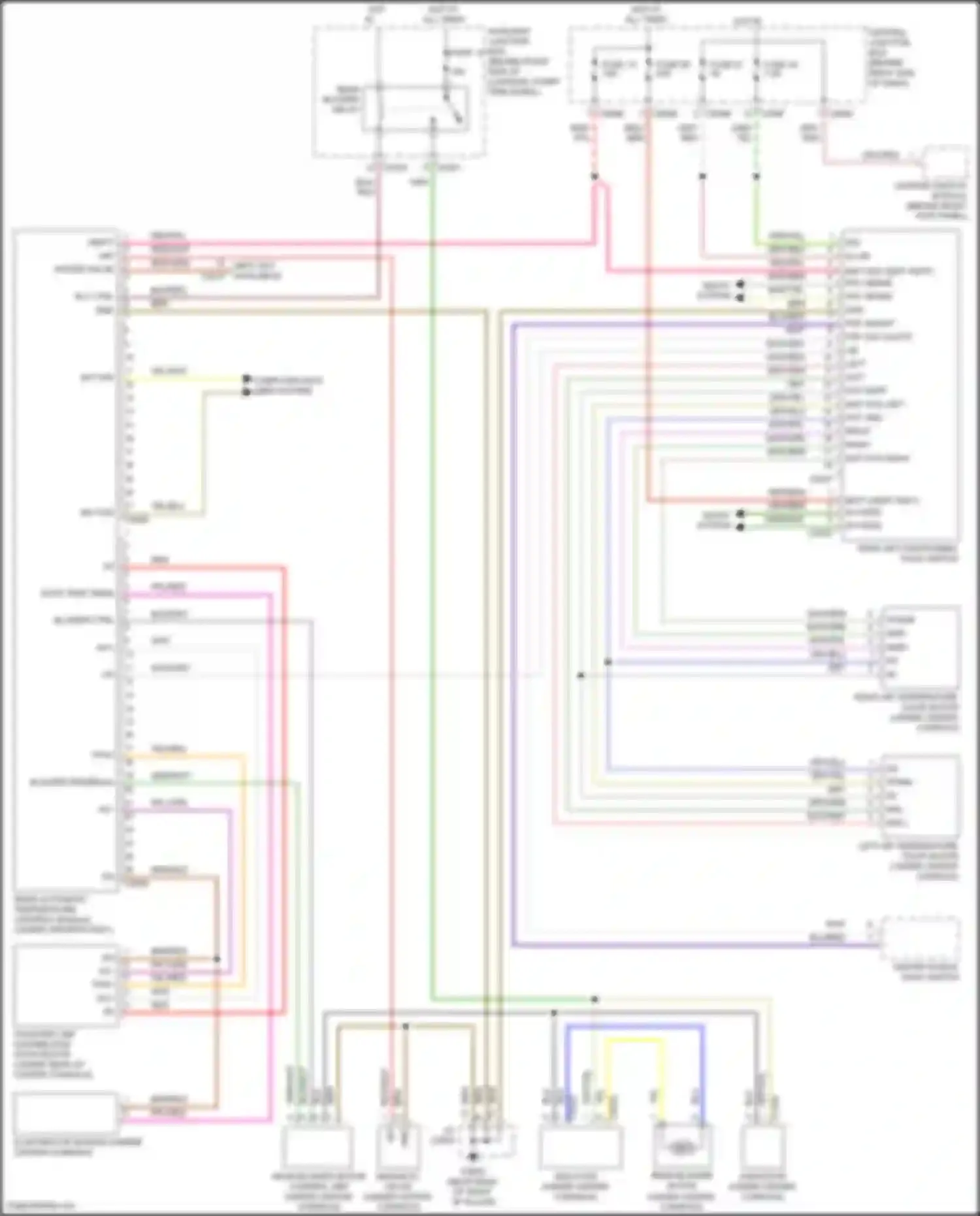 Wiring diagram gry/red for Land Rover Range Rover L322 (2005-2009) (9 of 14)