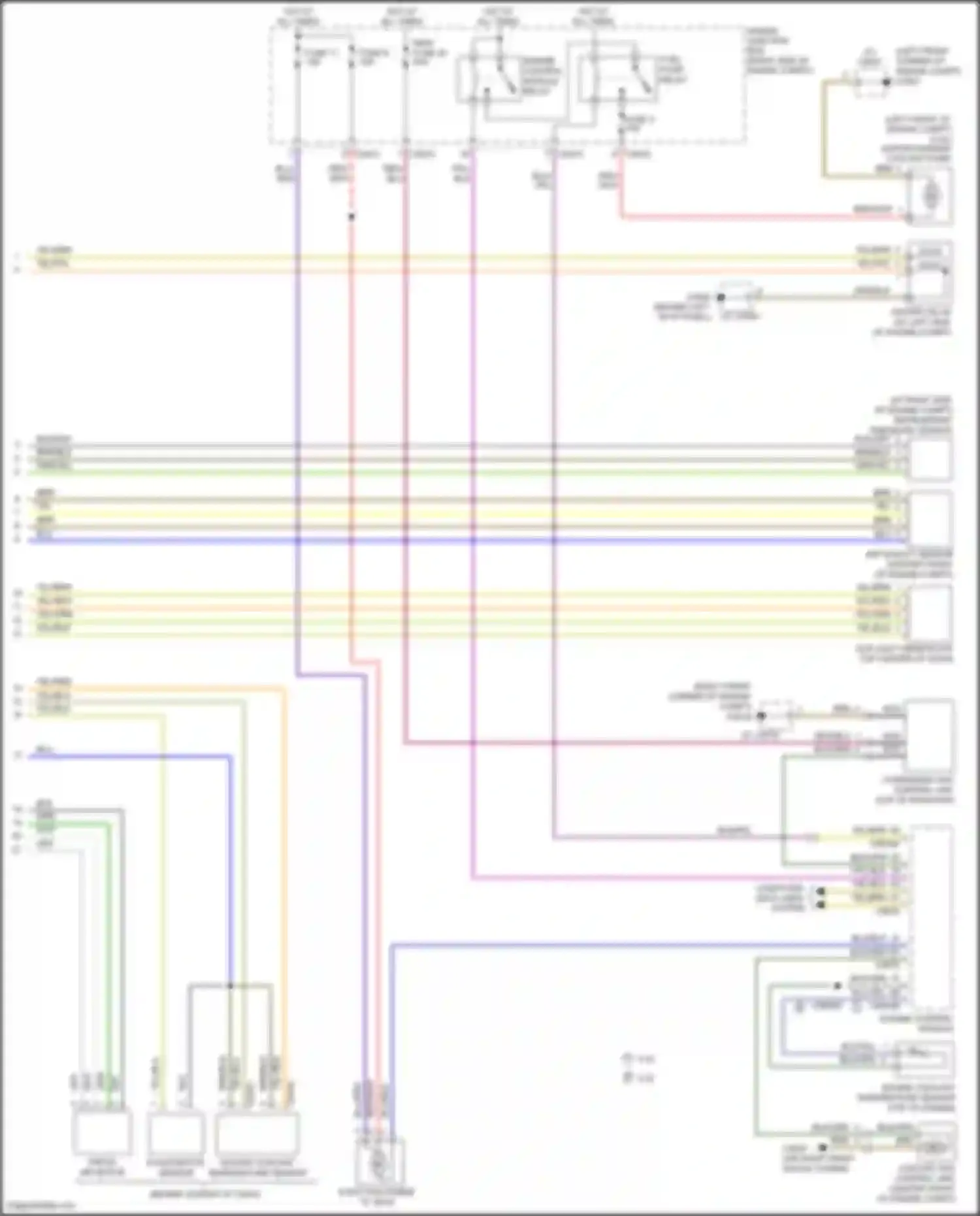 Wiring diagram maxi fuse 23 for Land Rover Range Rover L322 (2005-2009) (1 of 4)