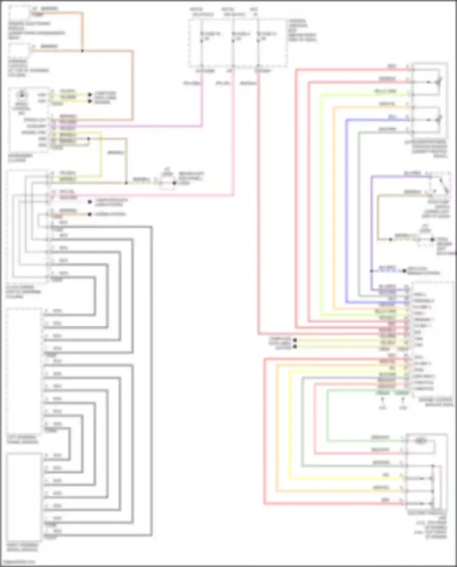 Wiring diagram sen gnd 3 for Land Rover Range Rover L322 (2005-2009) (1 of 3)
