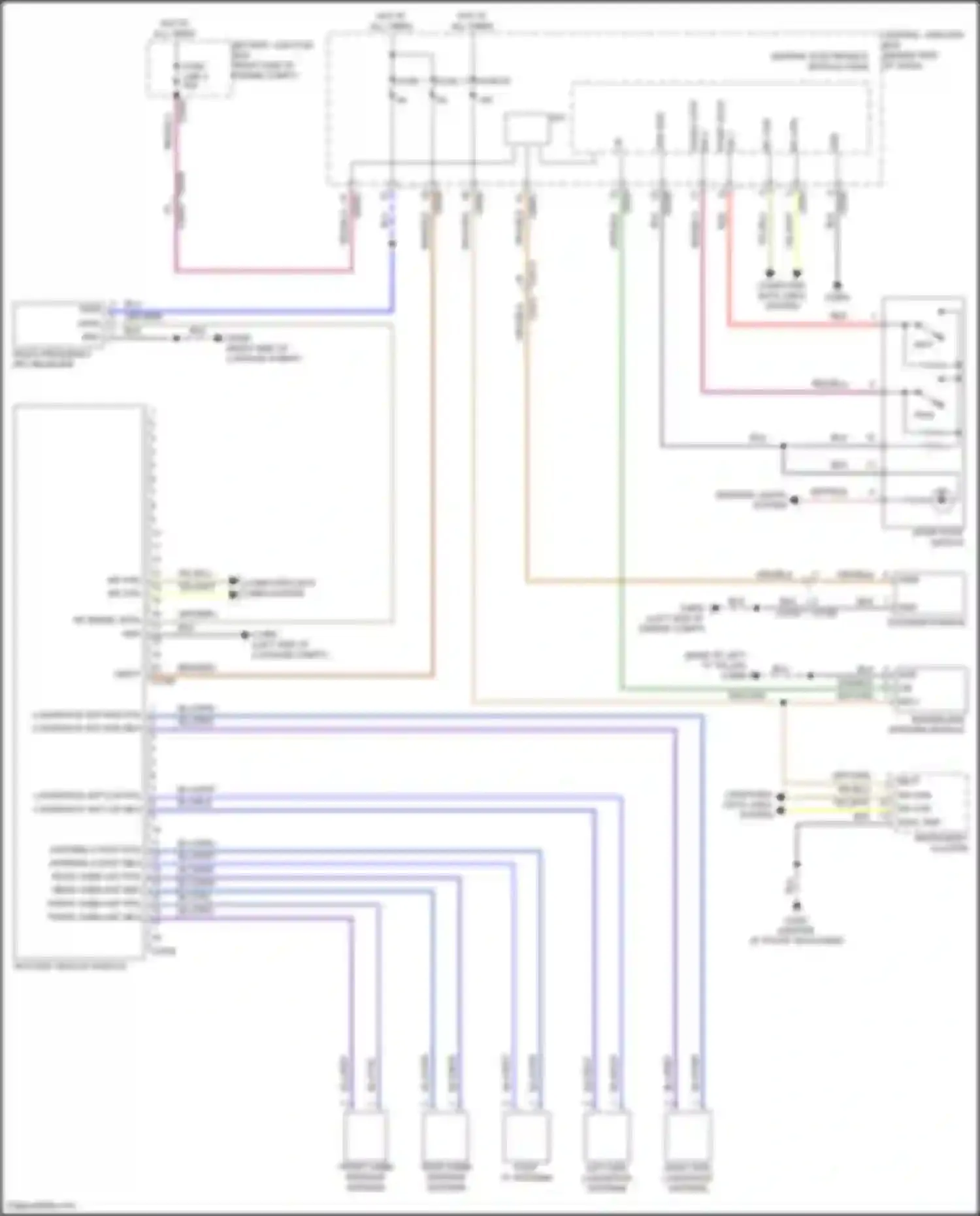 Range Rover Land Rover L322 (2009-2012): Anti-theft circuit, passive