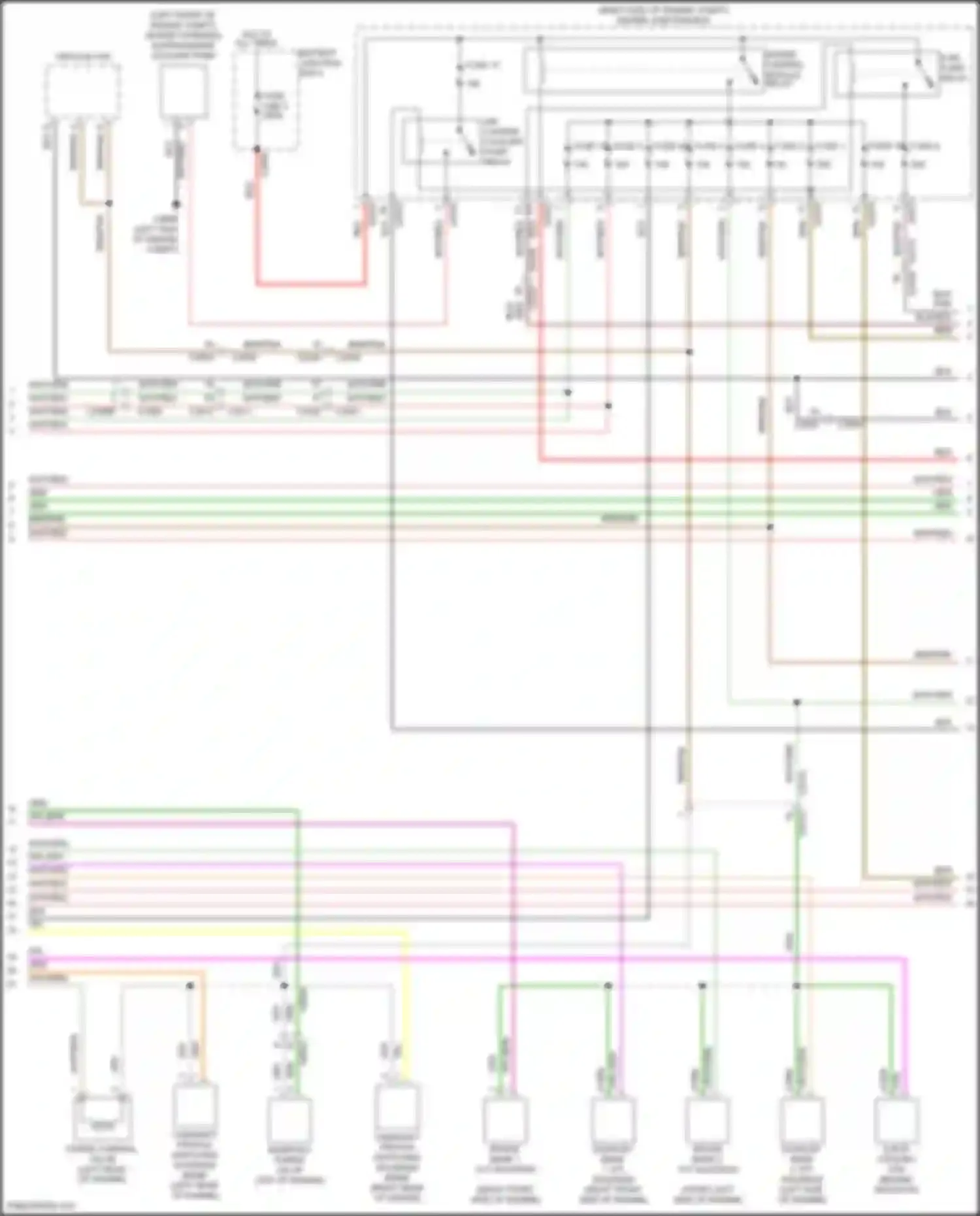 Range Rover Land Rover L322 (2009-2012): Wiring diagram engine performance 5.0l sc (4 of 5)