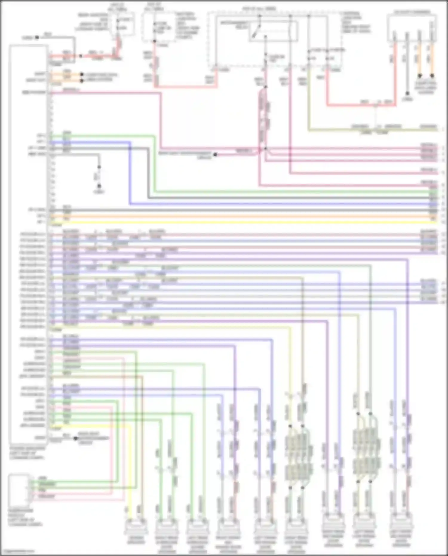 Range Rover Land Rover L322 (2009-2012): Navigation circuit, high line (1 of 3)