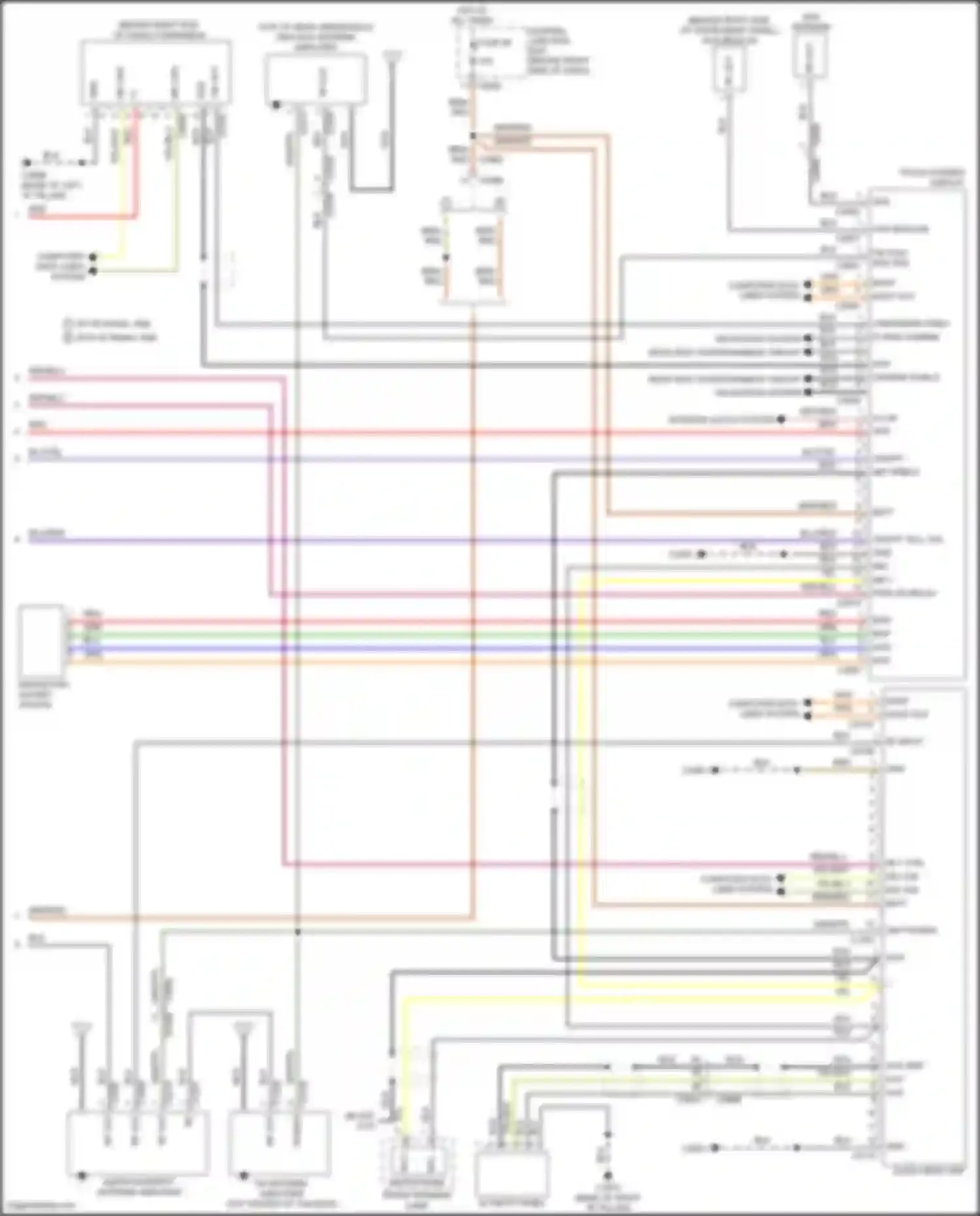 Range Rover Land Rover L322 (2009-2012): Navigation circuit, high line (3 of 3)