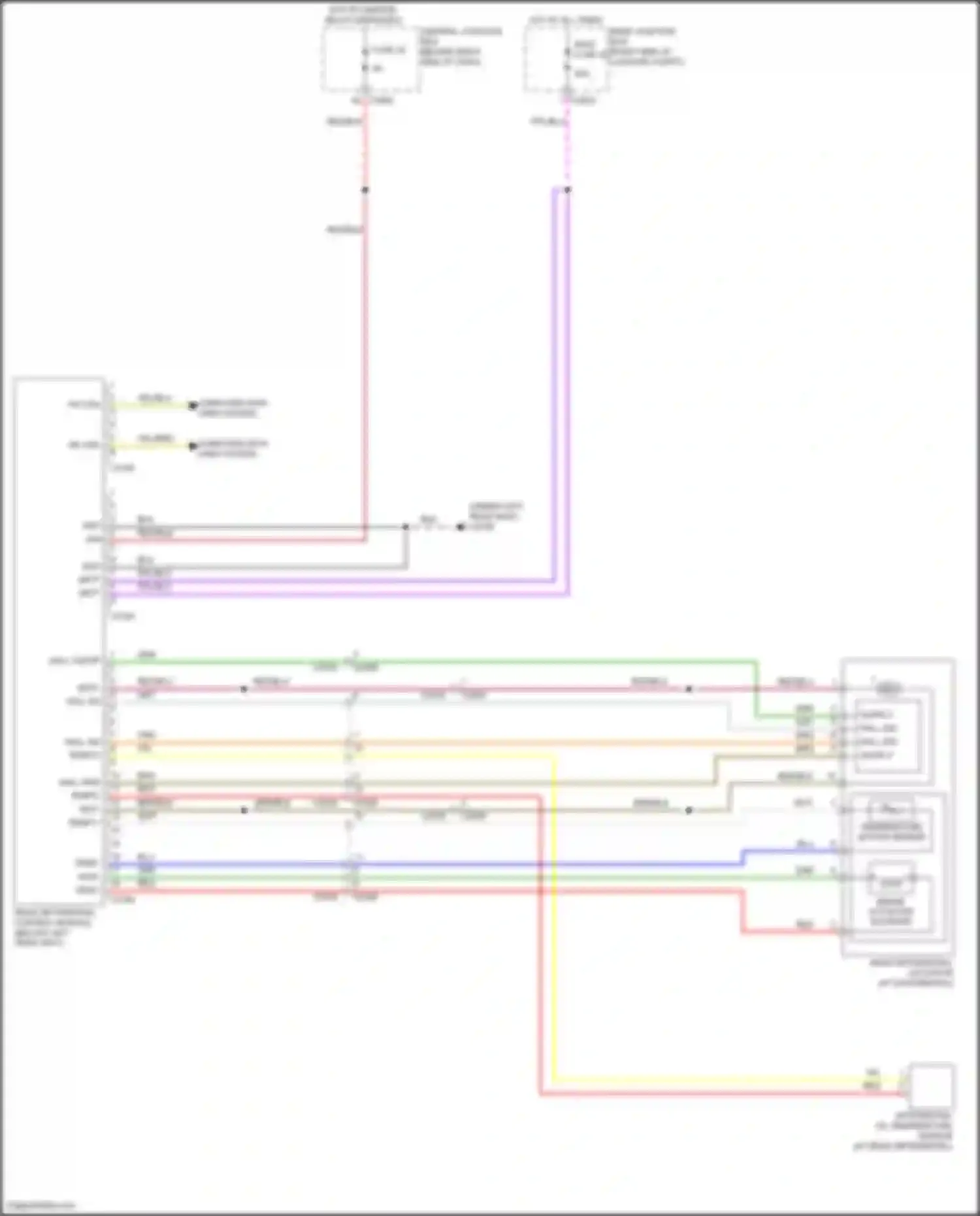 Range Rover Land Rover L322 (2009-2012): Rear differential lock circuit
