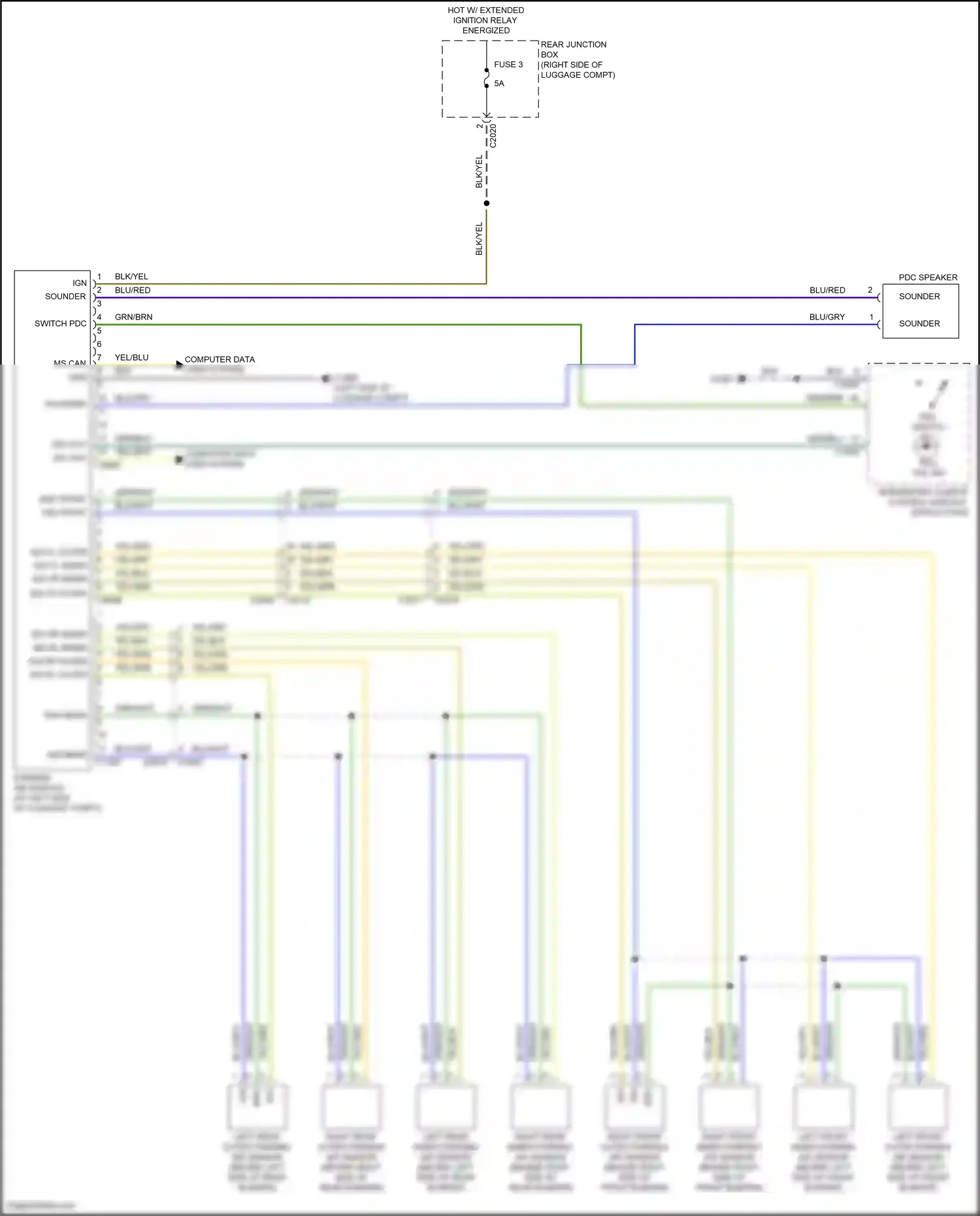 Land Rover Range Rover L322 (2009-2012) computer data lines system wiring diagram  (37 of 77)