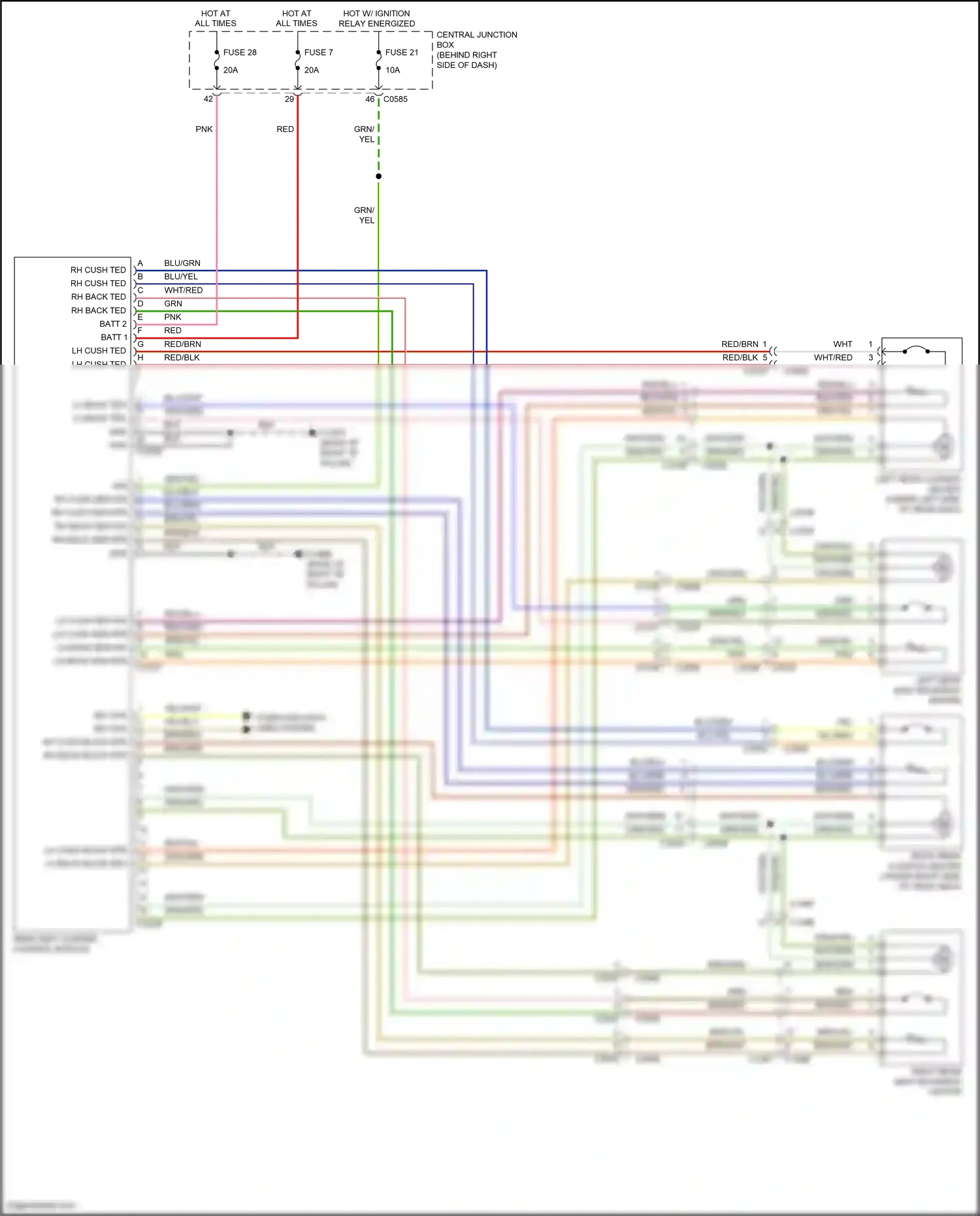 Land Rover Range Rover L322 (2009-2012) computer data lines system wiring diagram  (8 of 77)
