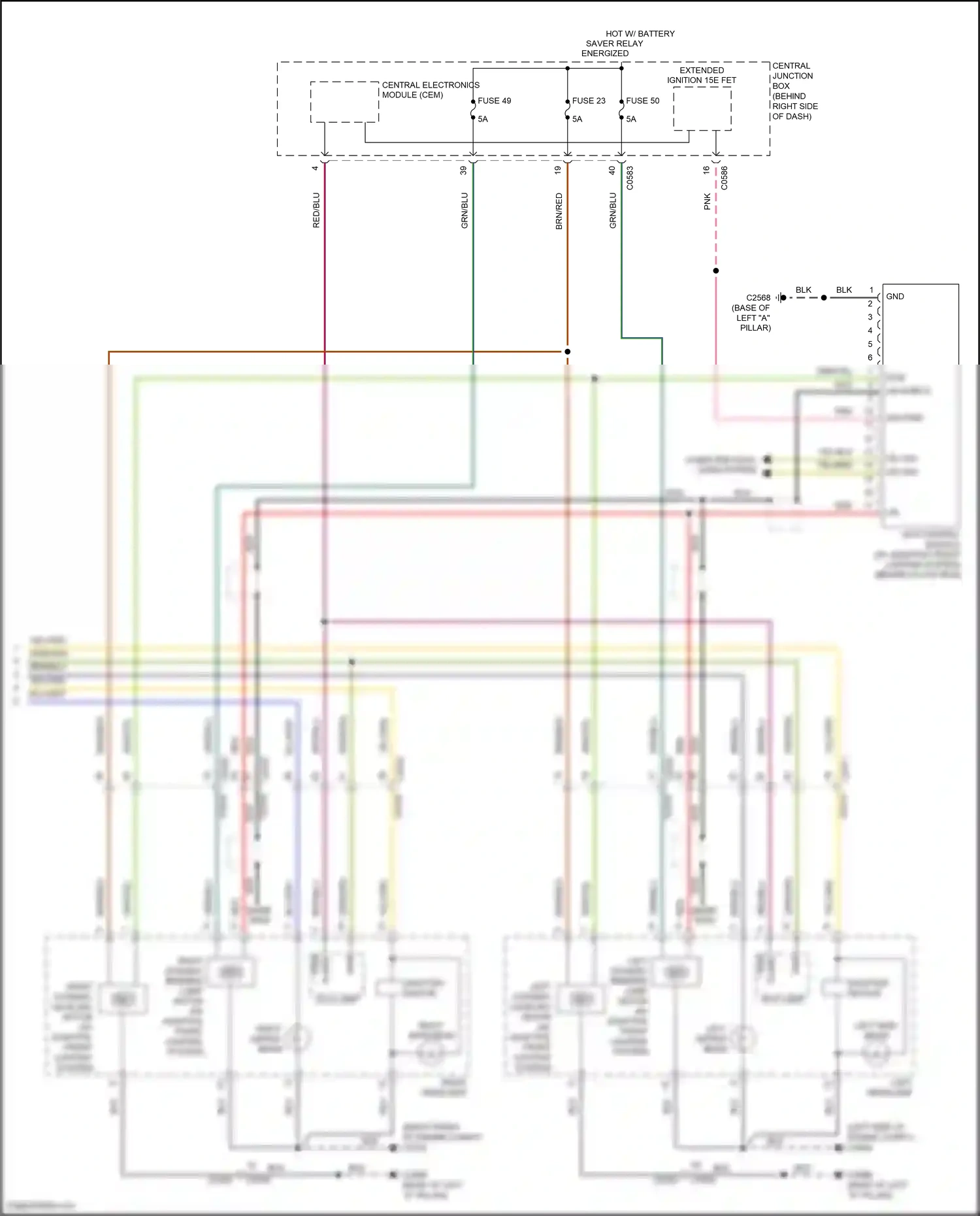 Land Rover Range Rover L322 (2009-2012) computer data lines system wiring diagram  (12 of 77)