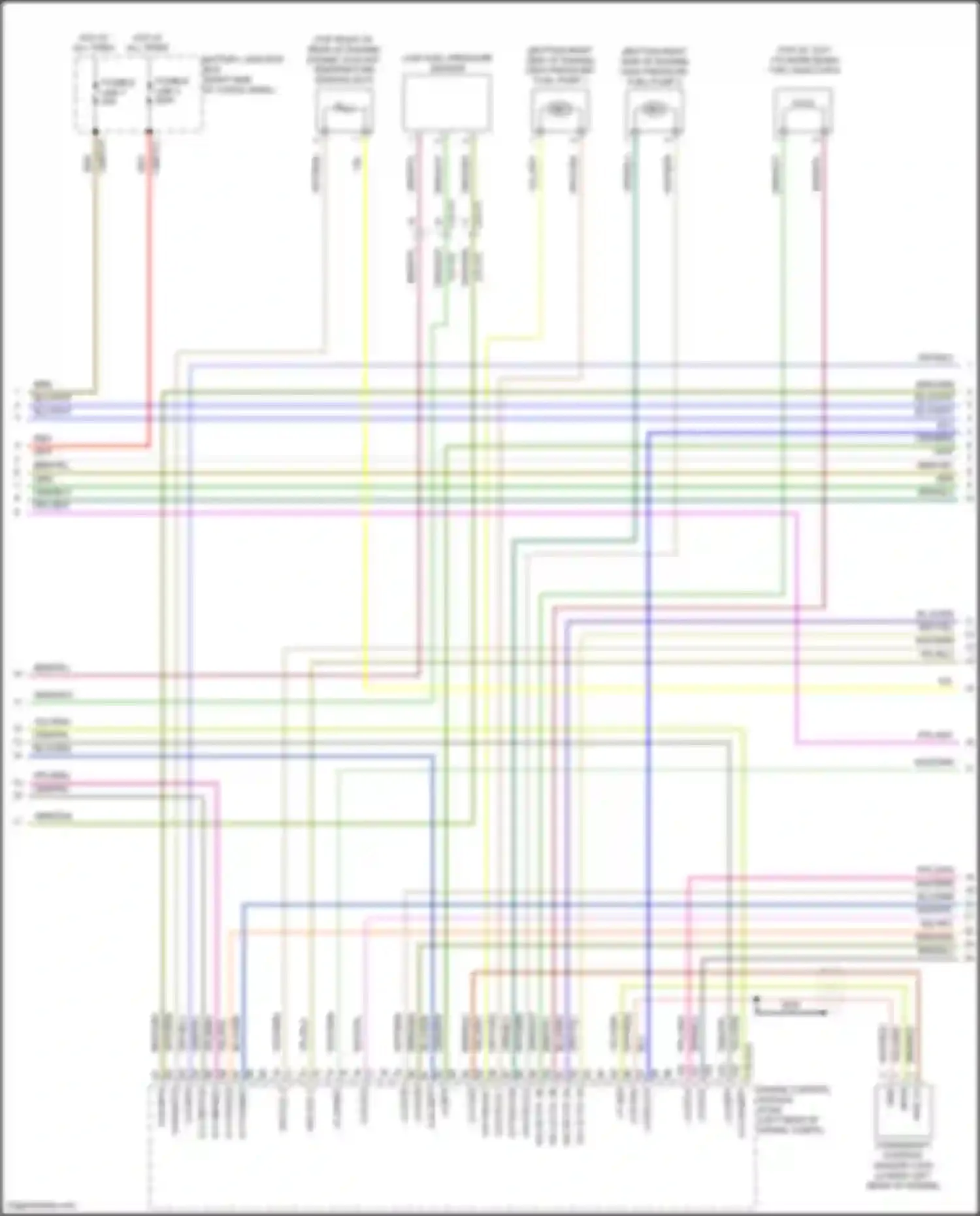 Range Rover Land Rover L405 (2012-2017): Wiring diagram engine performance 3.0l (6 of 9)
